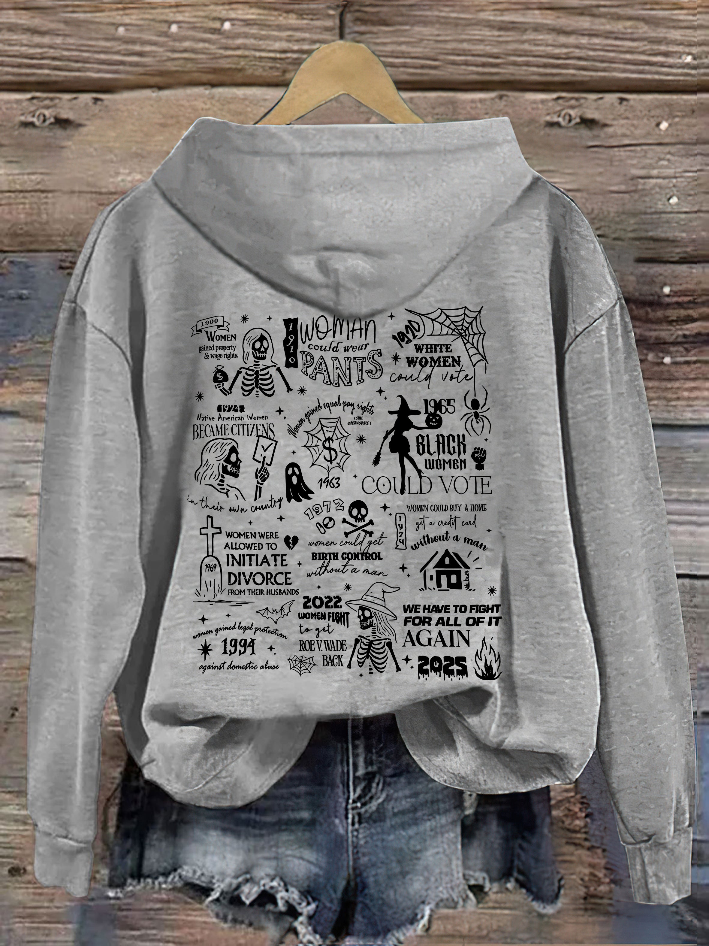 They Didn't Burn Witches They Burned Women Hoodie