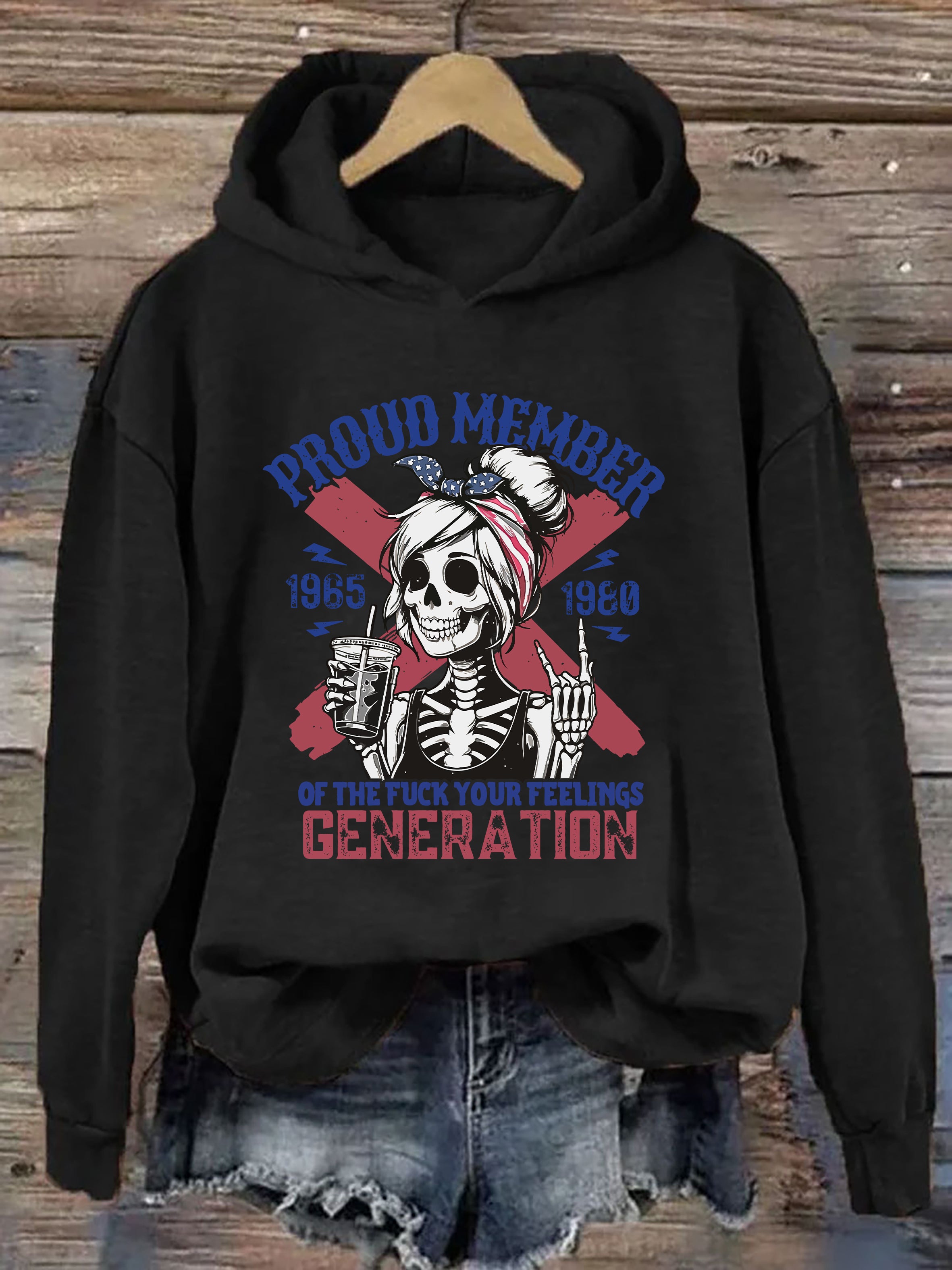 Gen X Halloween Hoodie