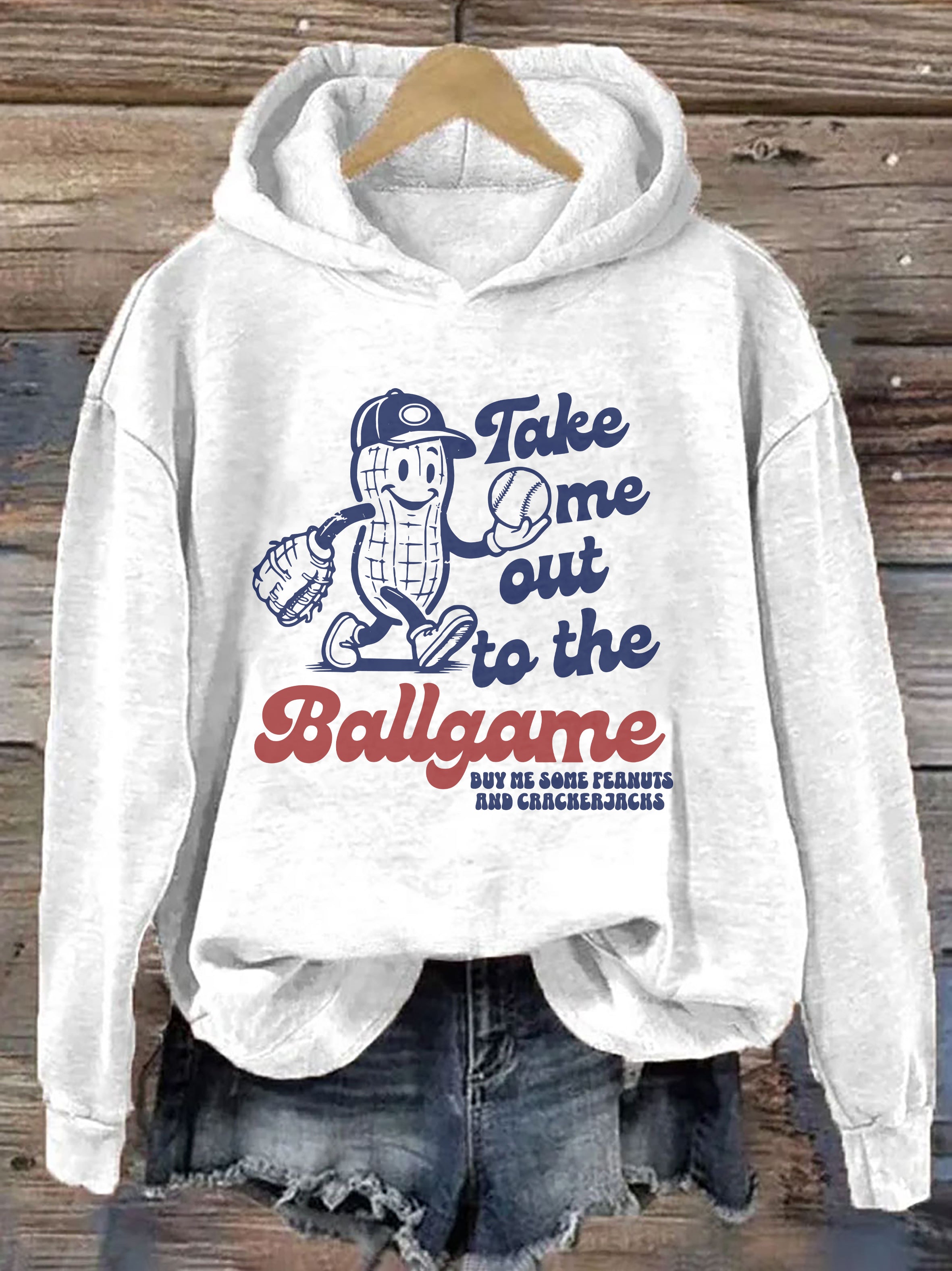 Take Me Out To The Ballgame Hoodie