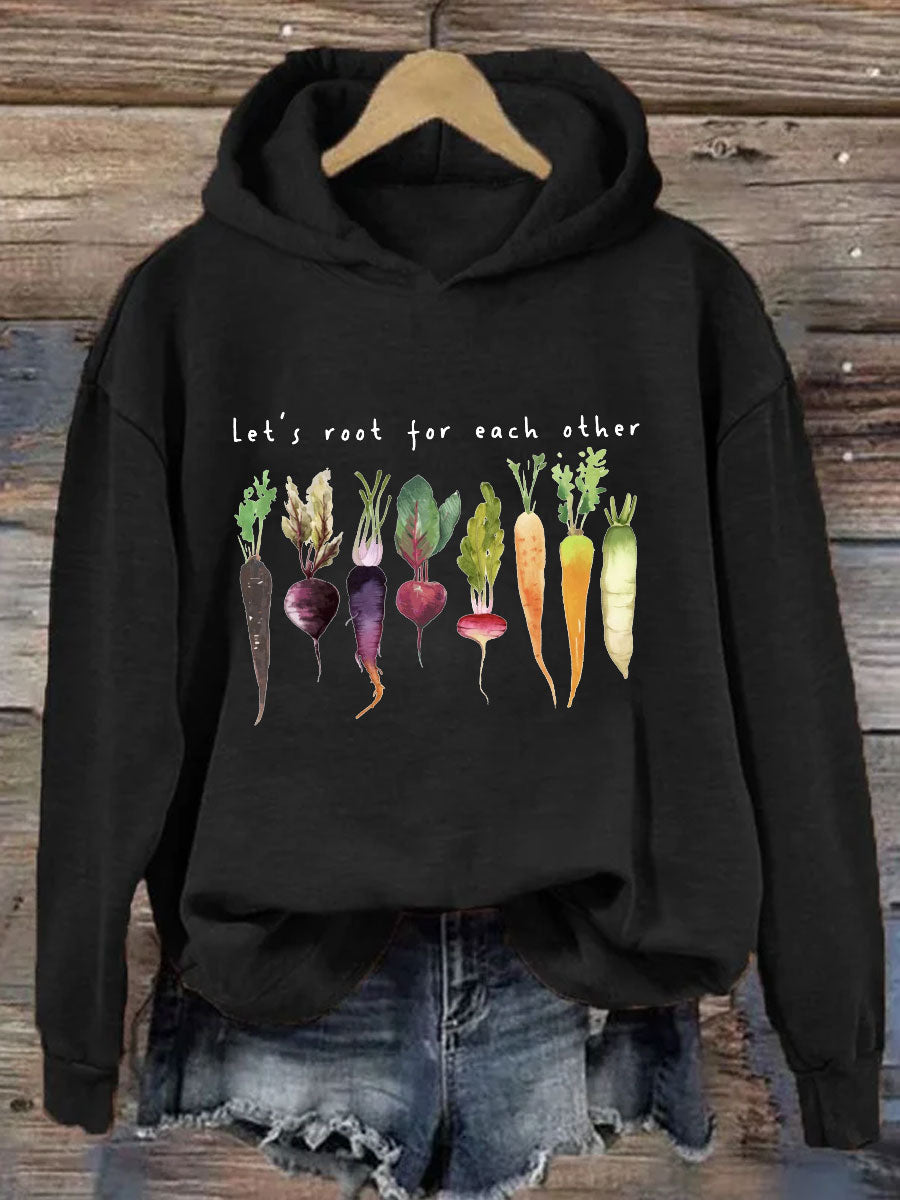 Let's Root For Each Other Hoodie