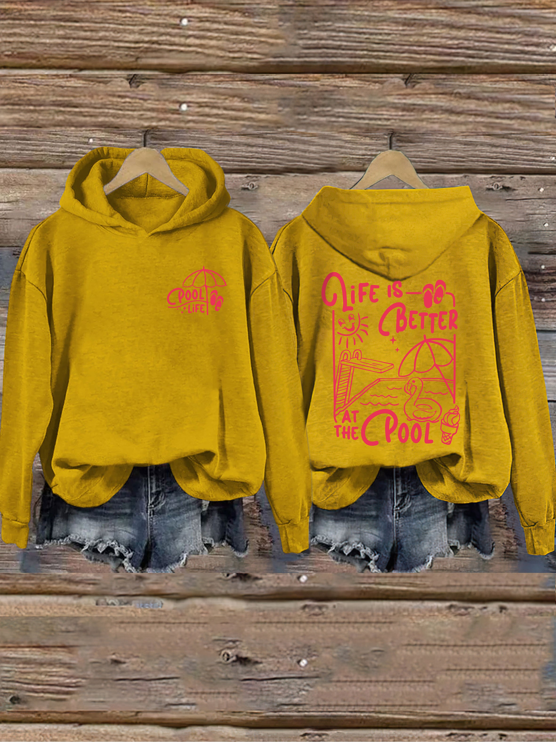 Life Is Better At The Pool Hoodie