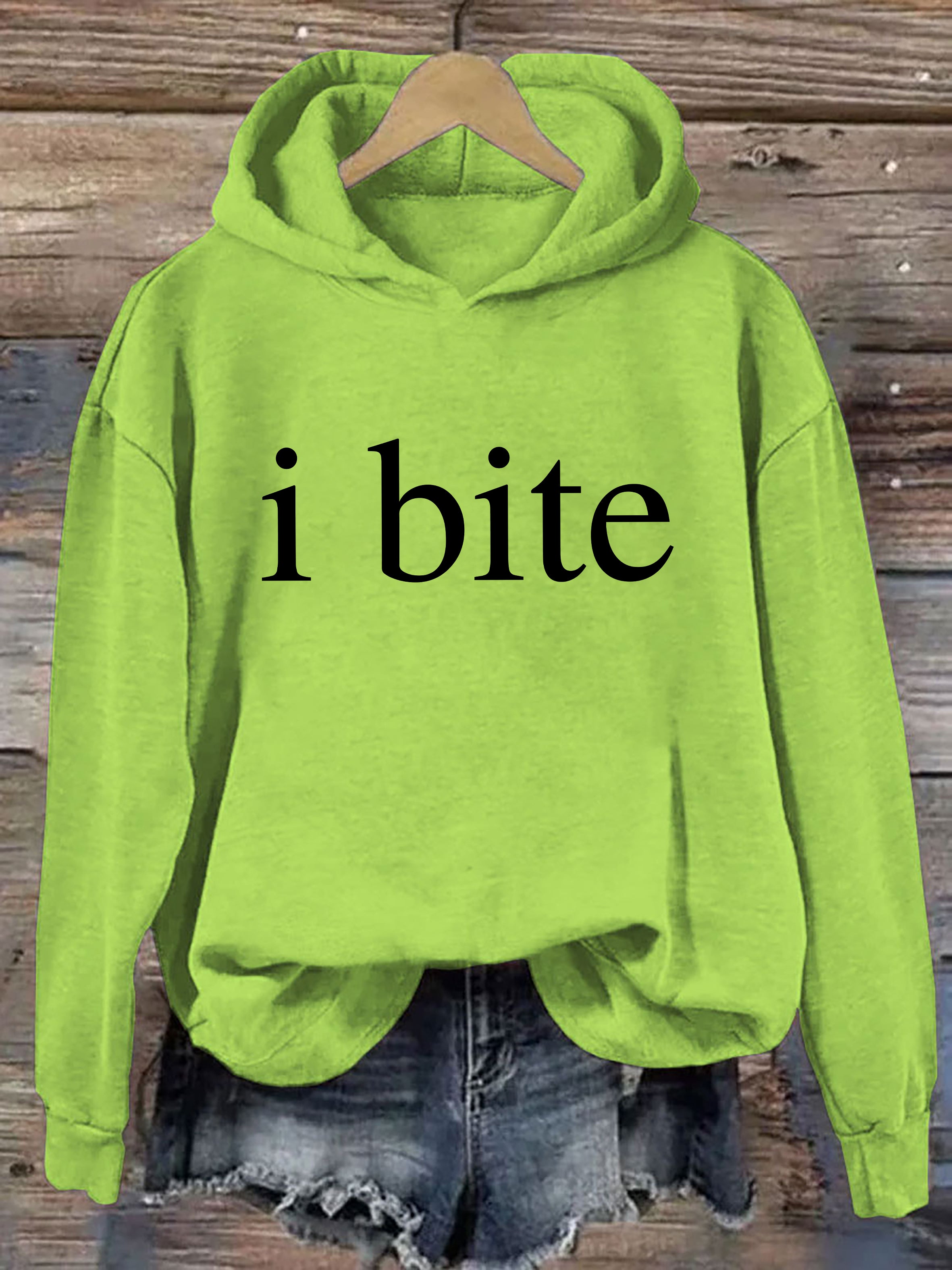 I Bite Hoodie
