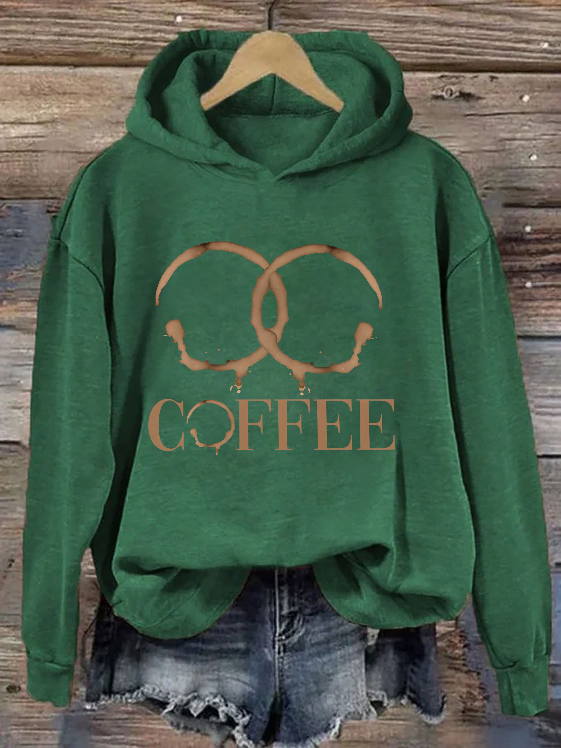 Coffee Stain Rings Hoodie