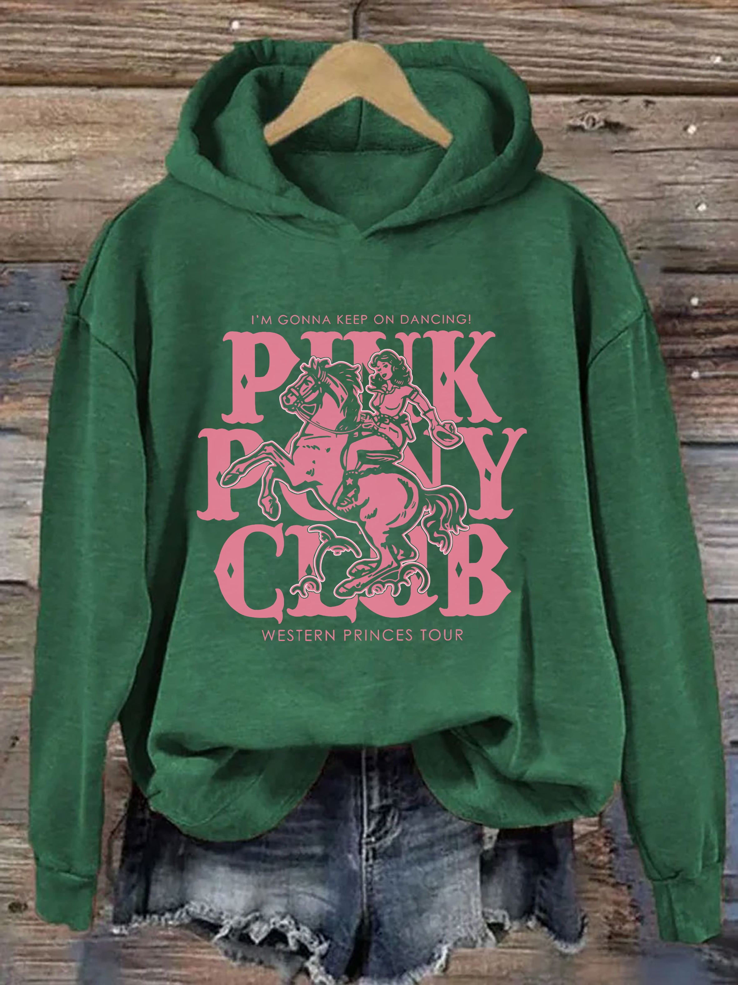Pink Pony Club Hoodie