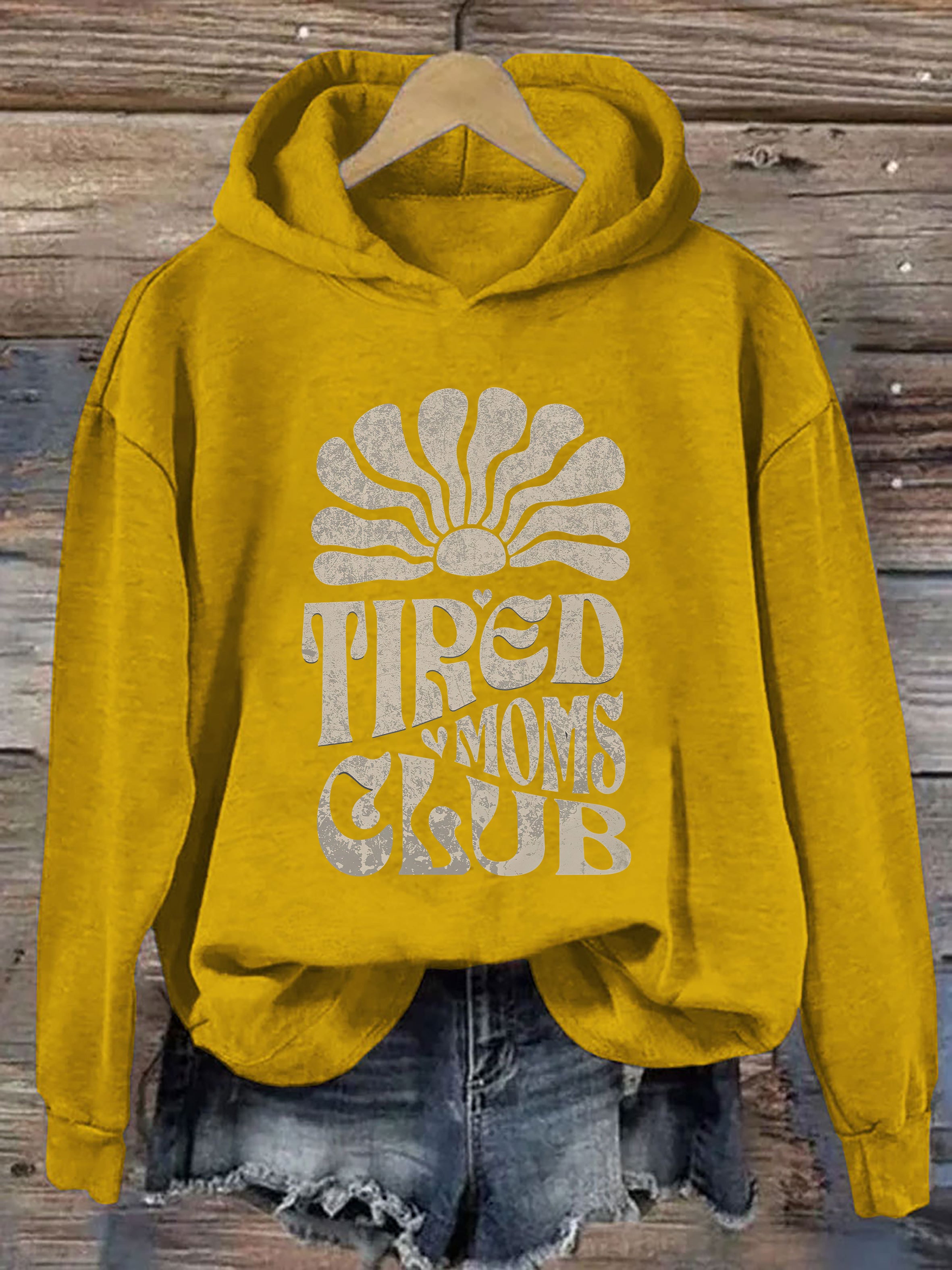 Tired Moms Club Hoodie