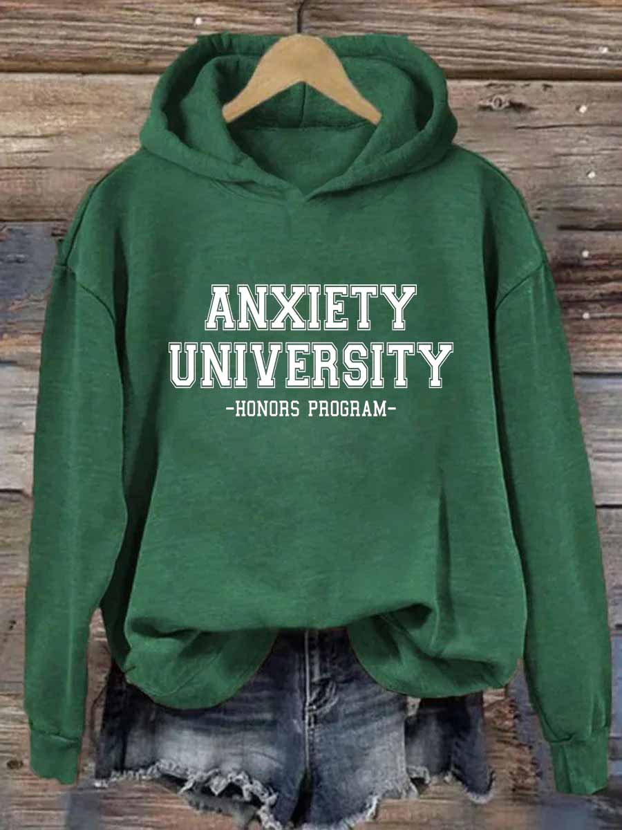 Anxiety University Honors Program Hoodie