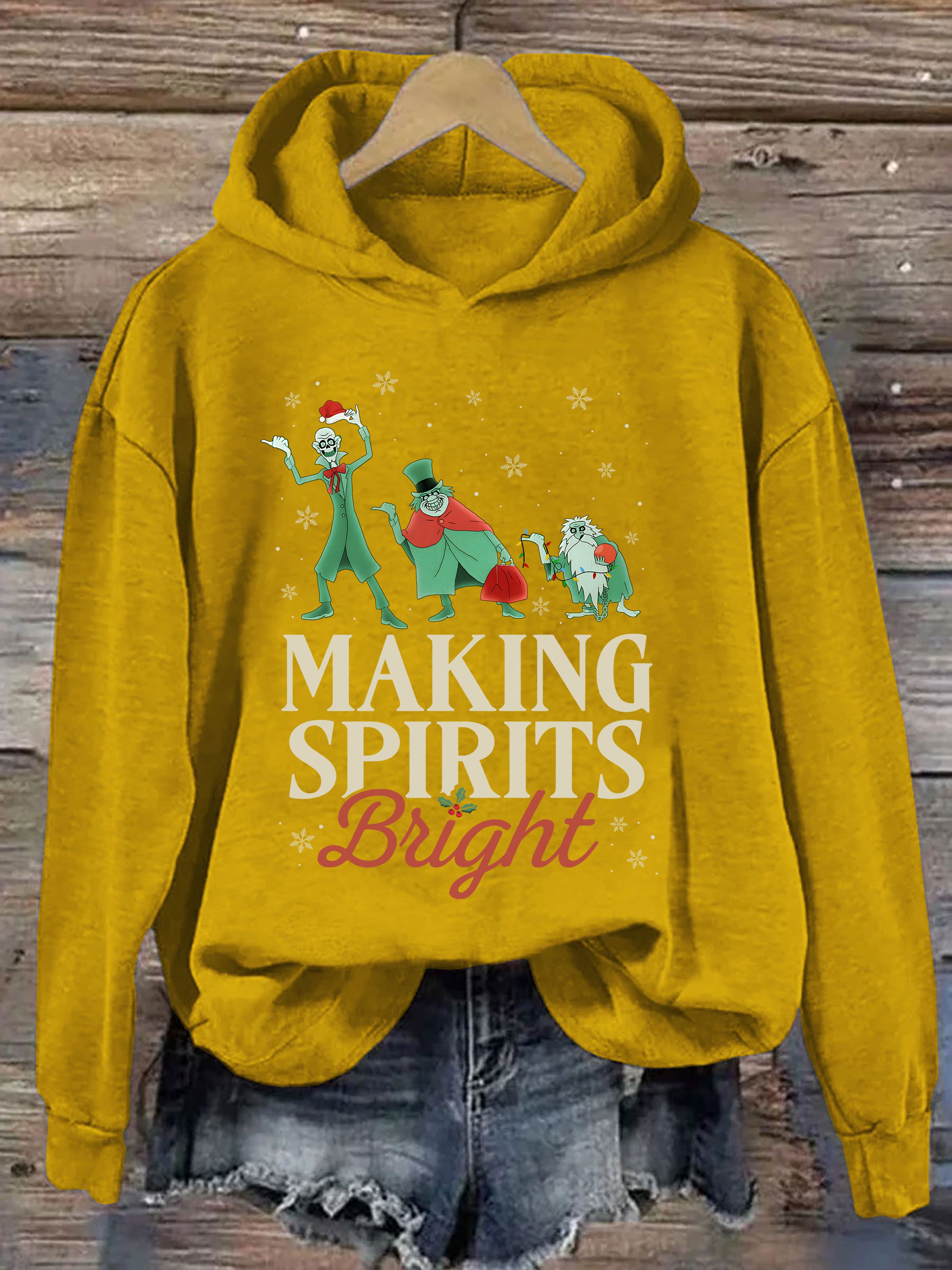 Making Spirits Bright Hoodie