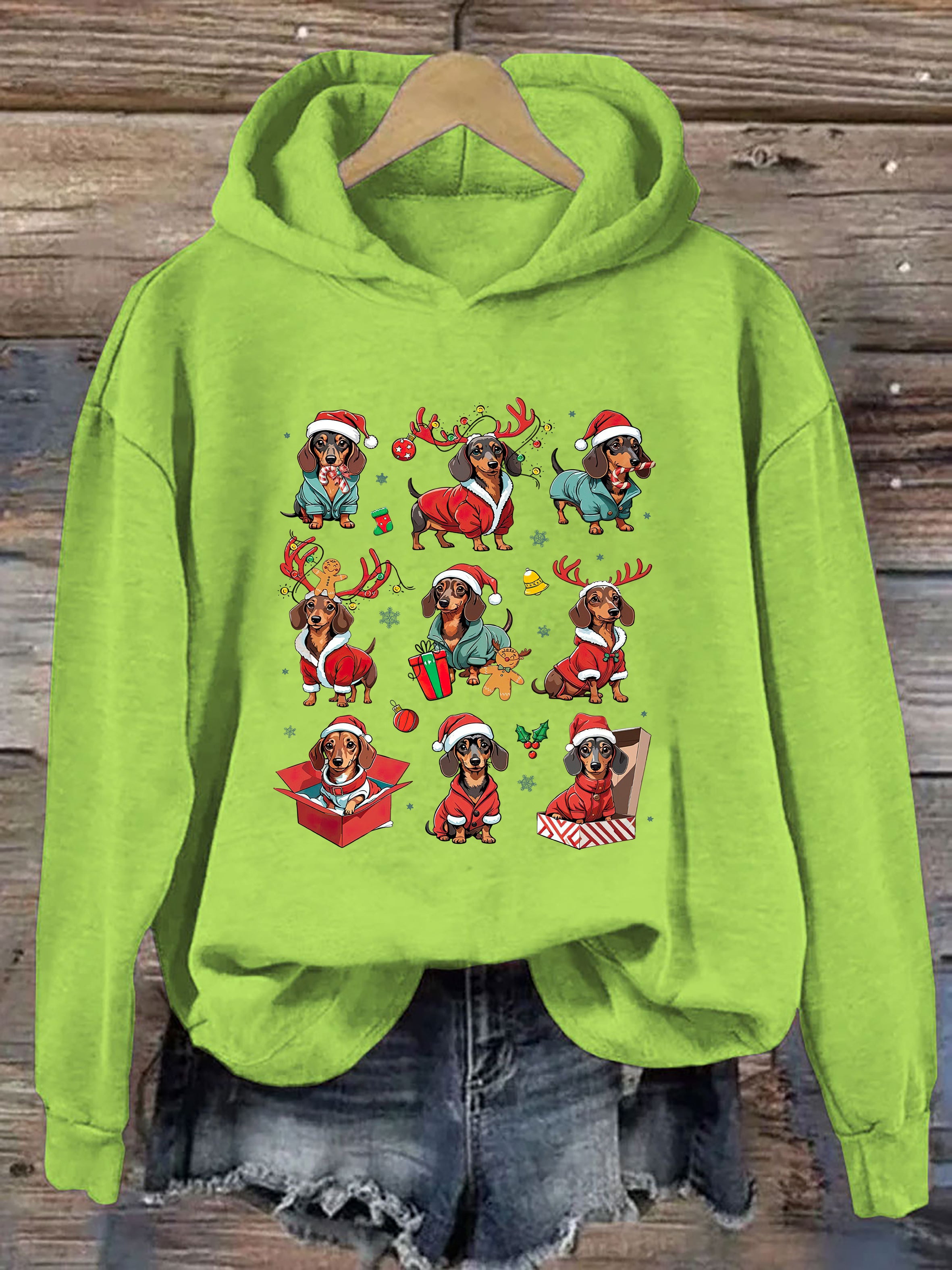 Dachshund Christmas Hoodie