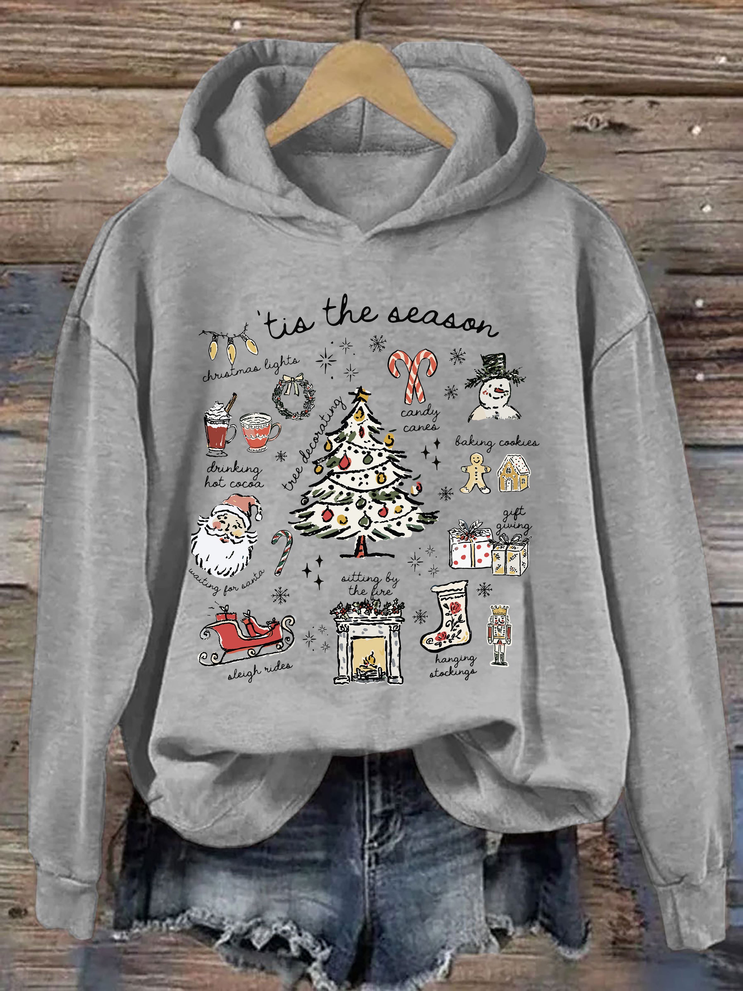 Tis The Season Christmas Hoodie