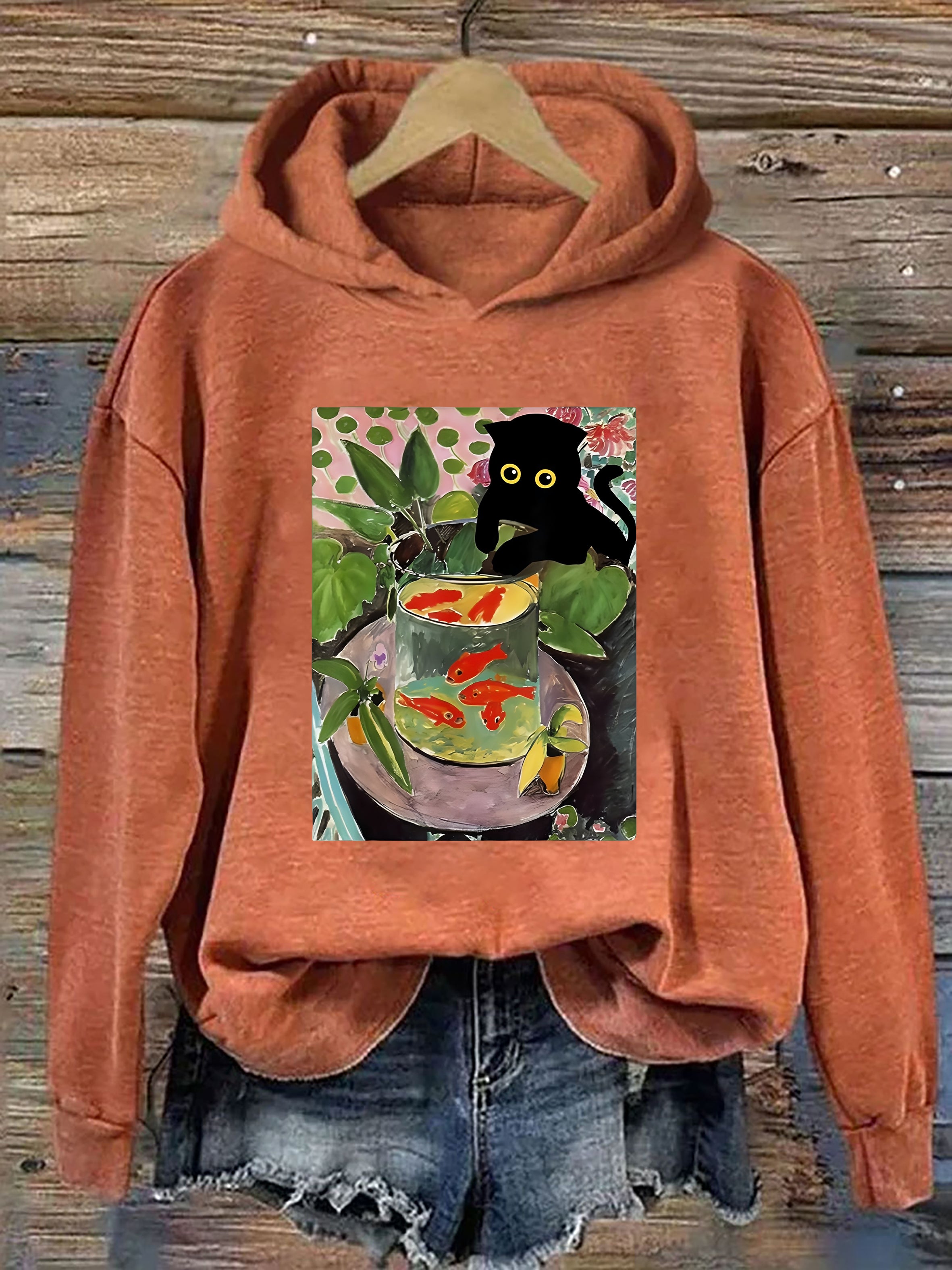 Henri Matisse Goldfish Vintage Art Hoodie