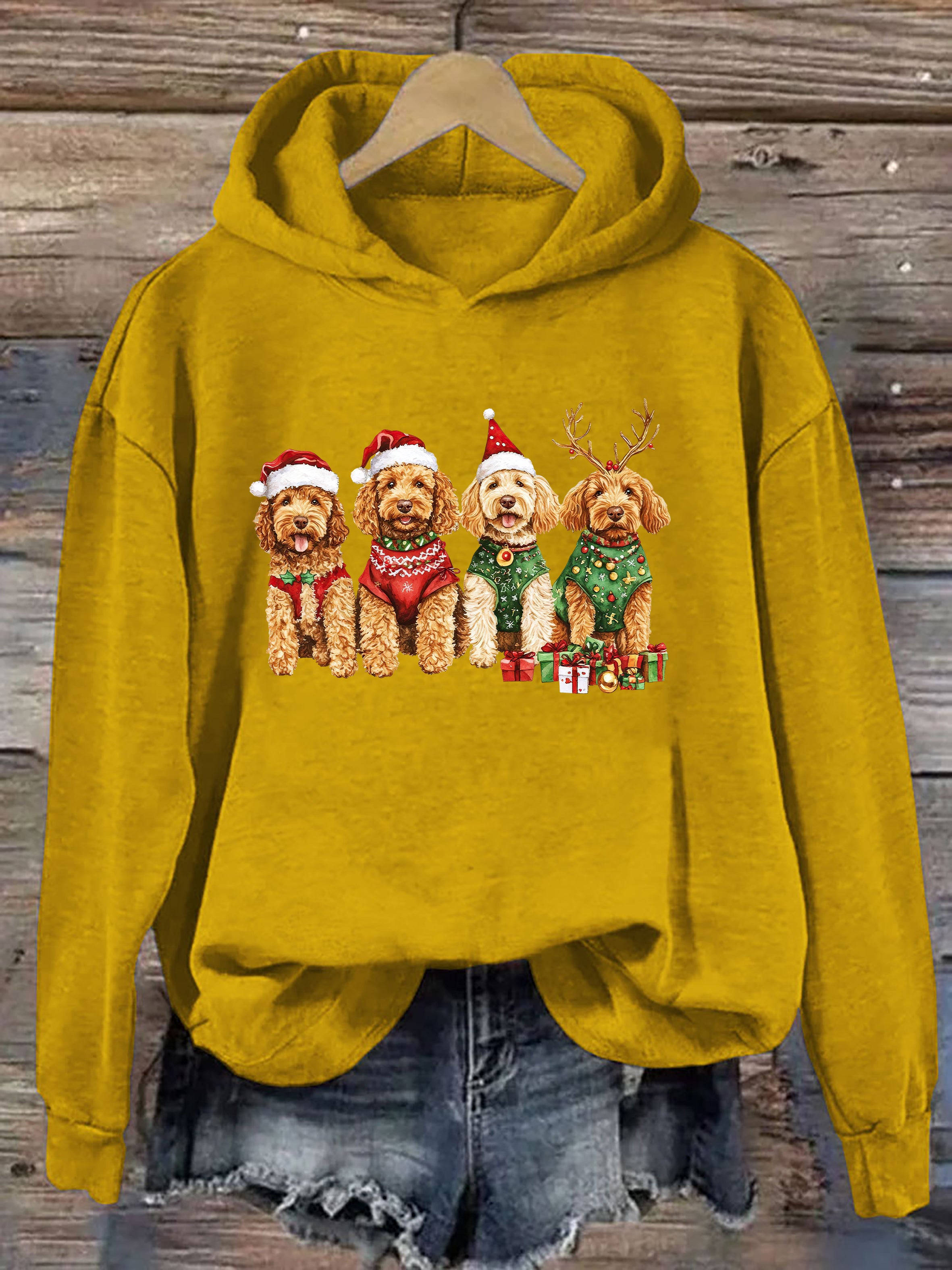 Christmas Dog Hoodie