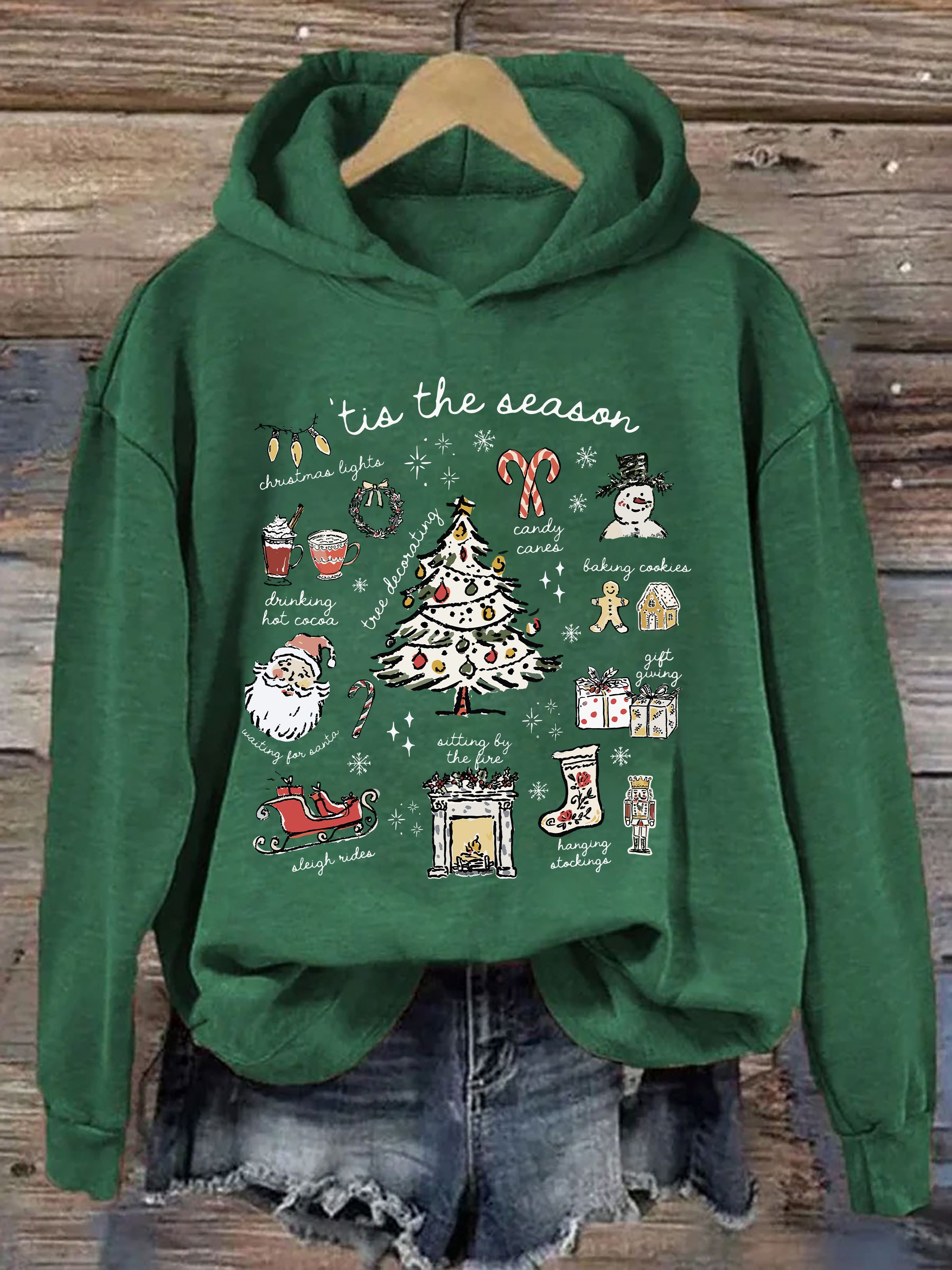 Tis The Season Christmas Hoodie