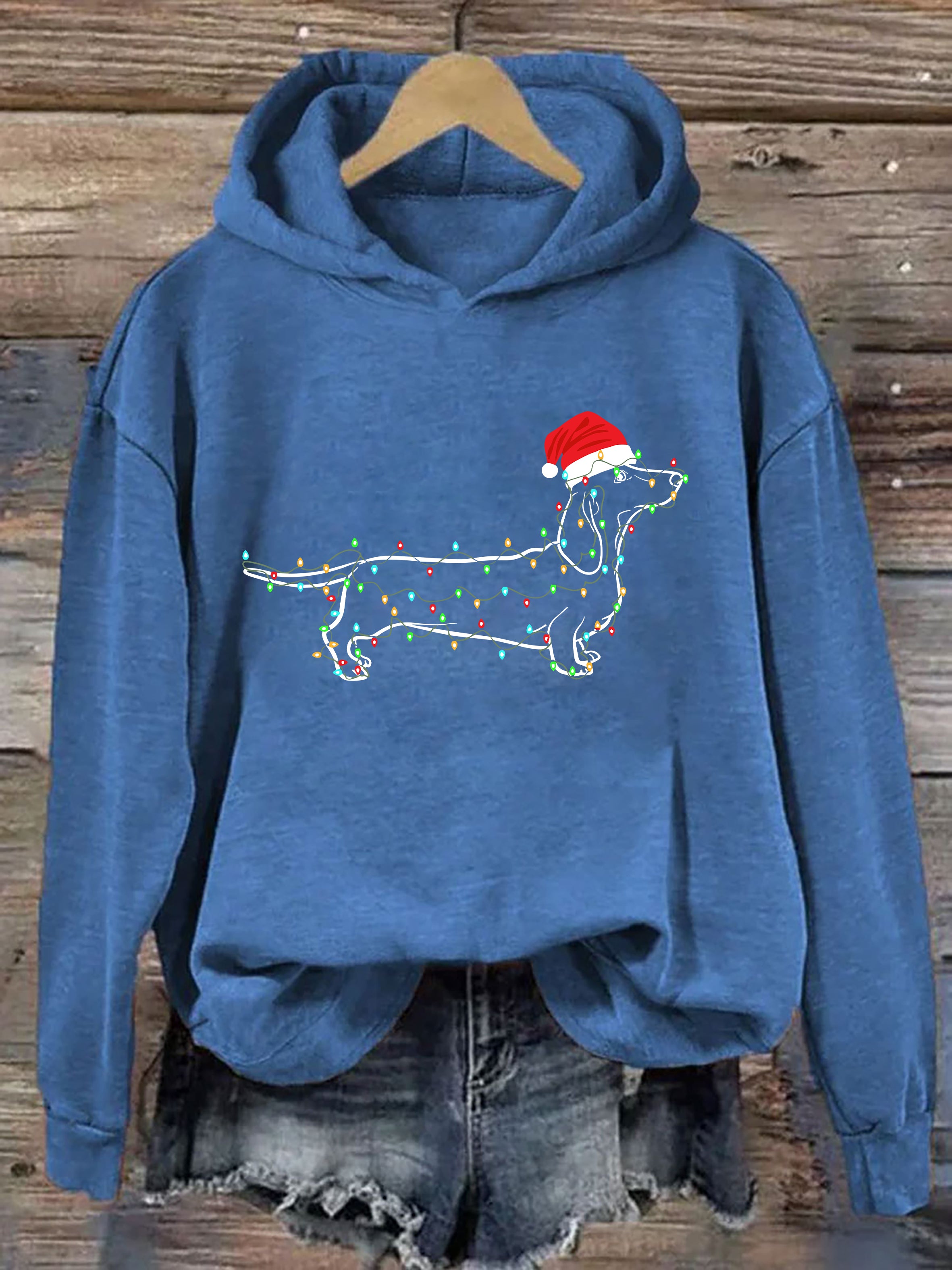 Christmas Dachshund Hoodie