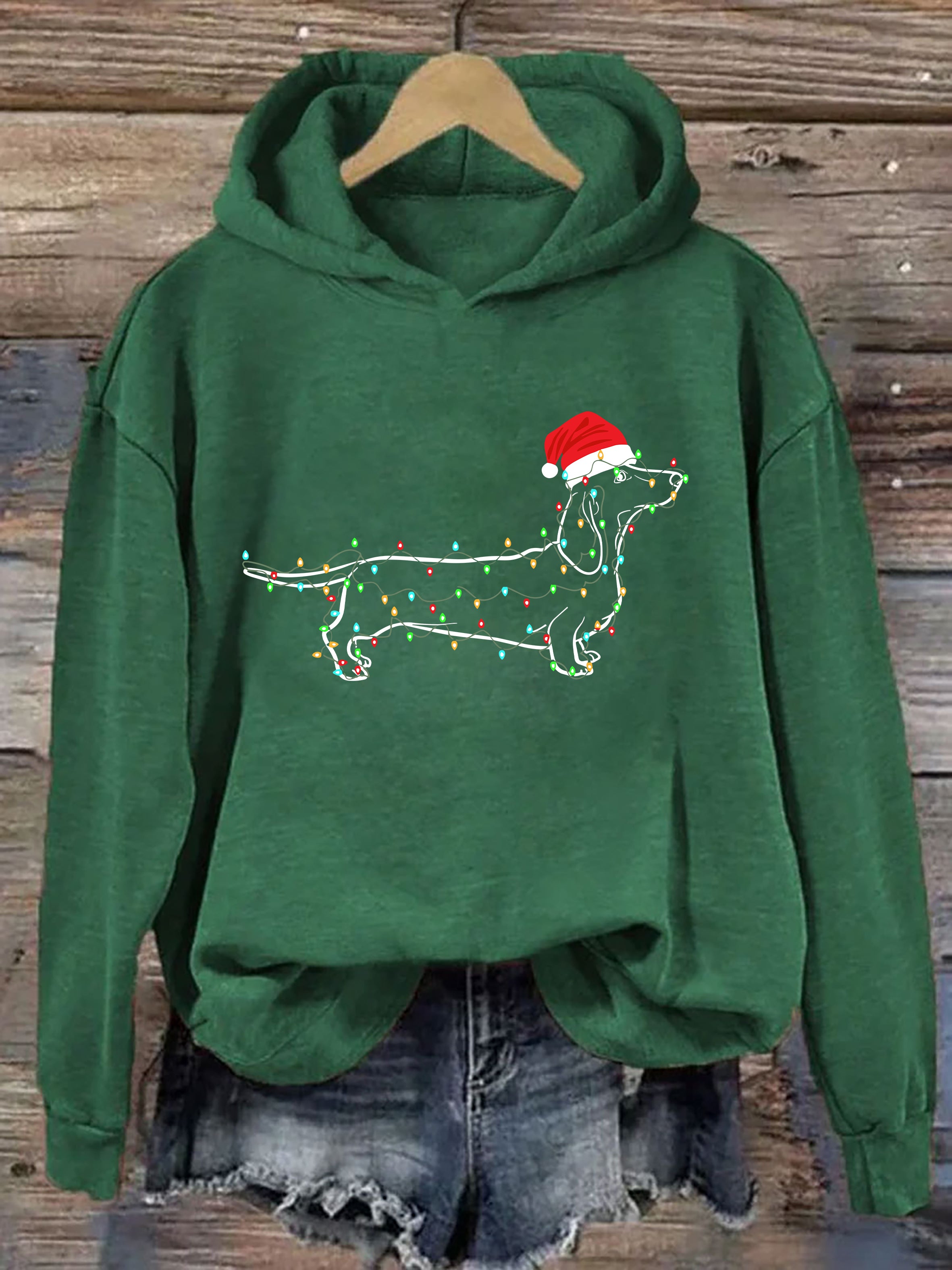 Christmas Dachshund Hoodie
