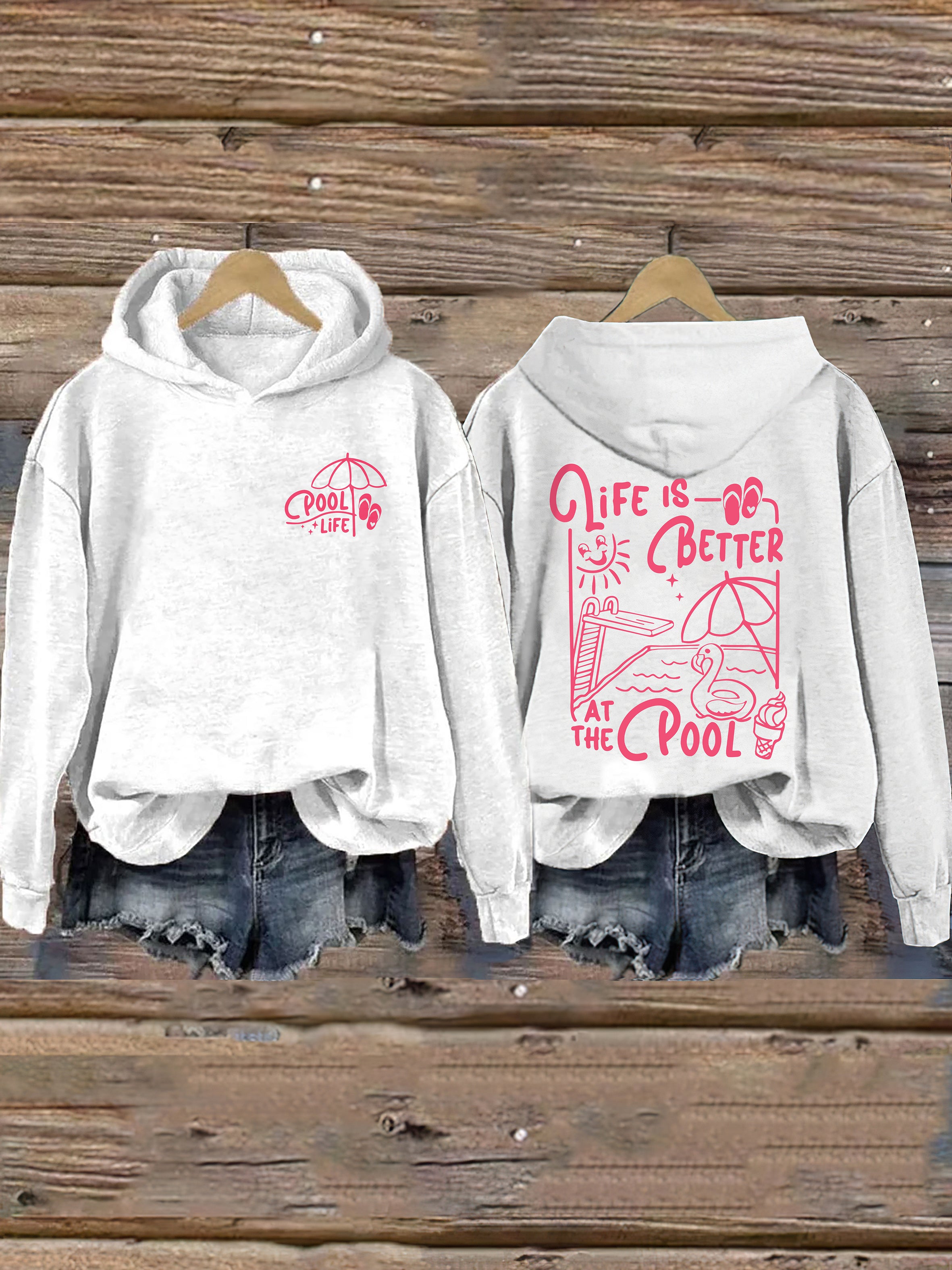 Life Is Better At The Pool Hoodie