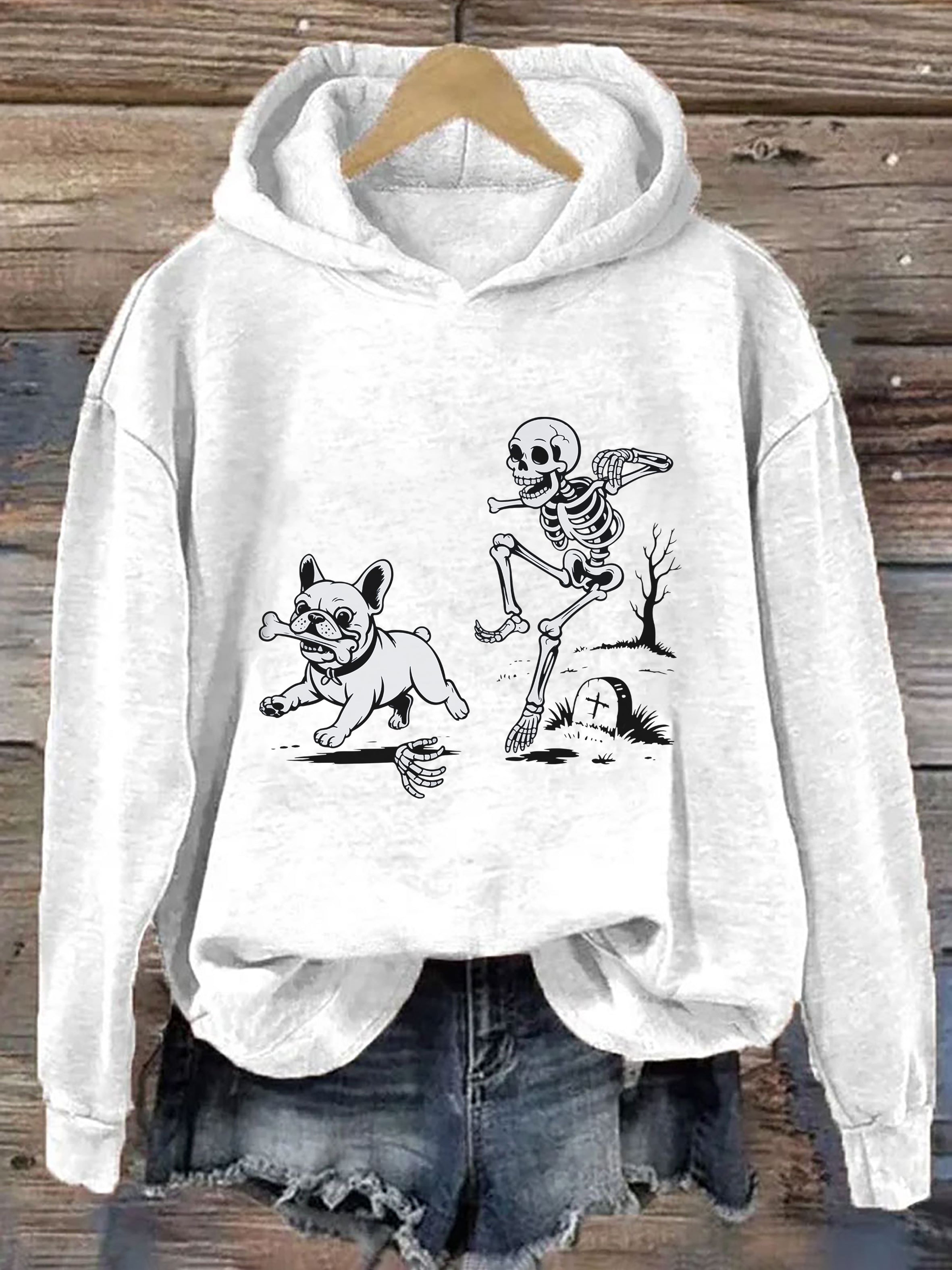 Halloween French Bulldog Hoodie