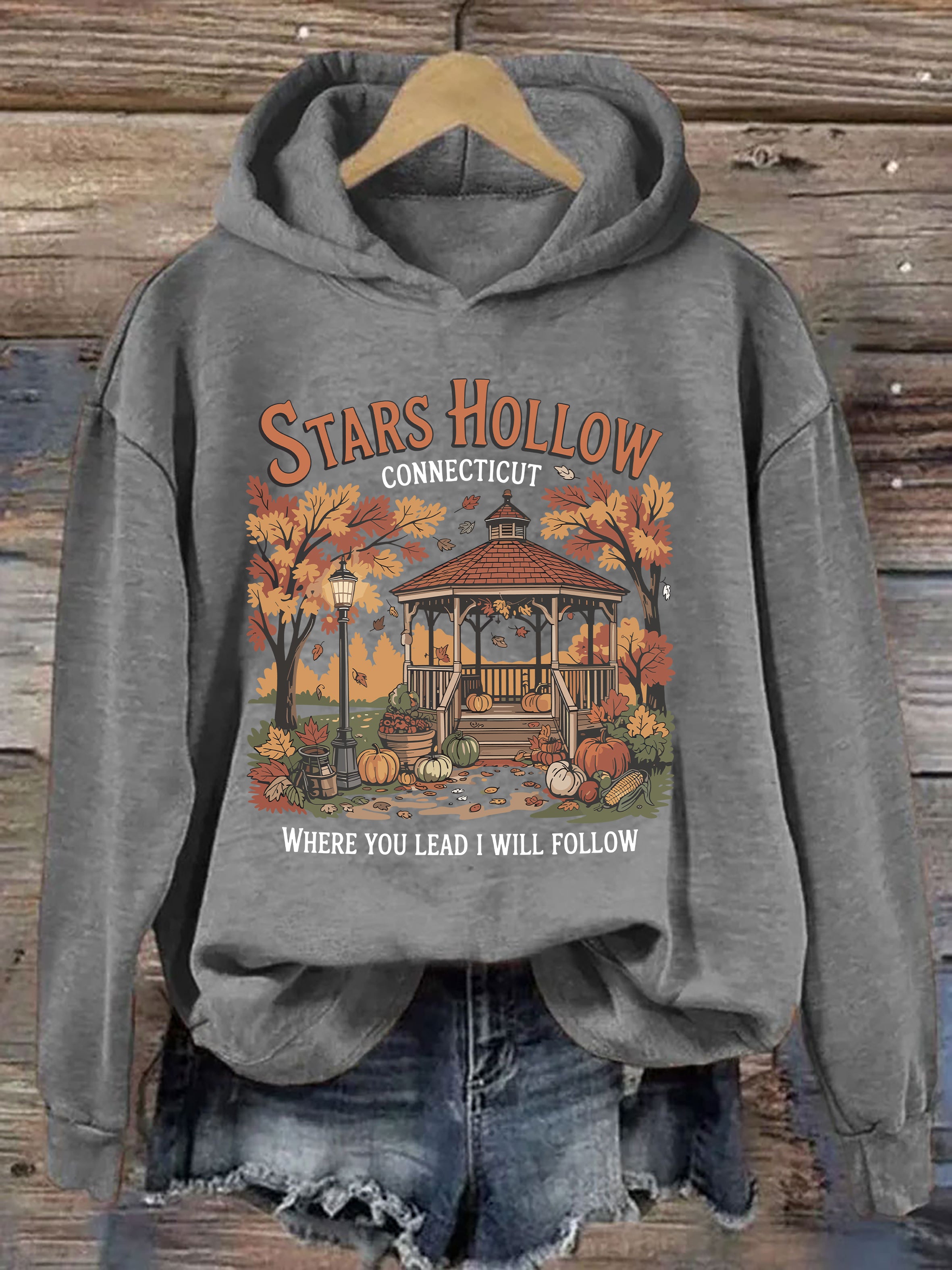 Stars Hollow Where You Lead I Will Follow Hoodie