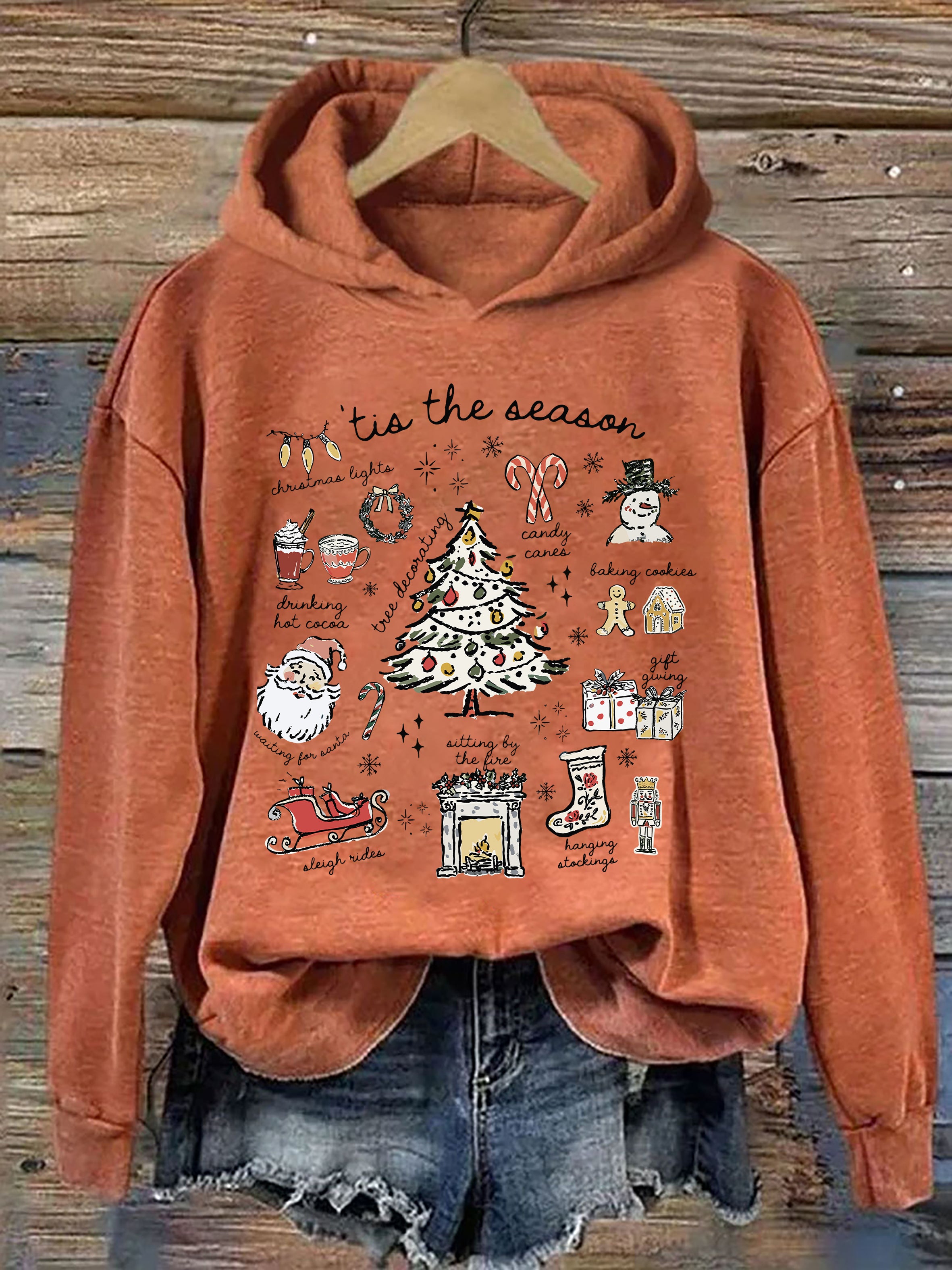 Tis The Season Christmas Hoodie
