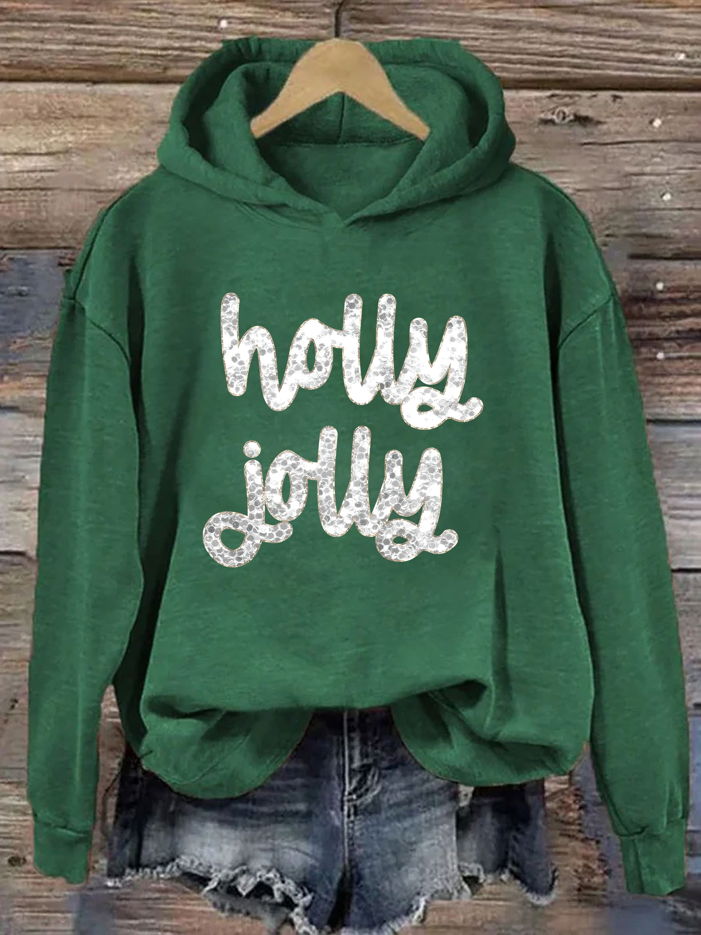 Holly Jolly Christmas Hoodie