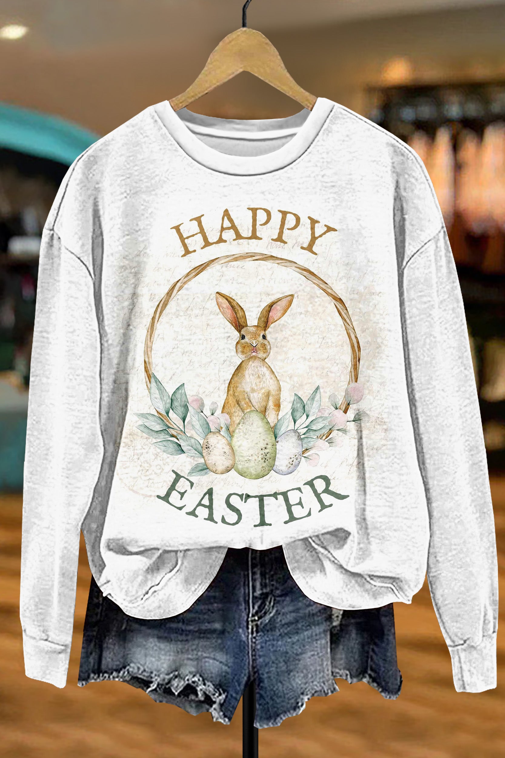 Happy Easter Bunny Sweatshirt