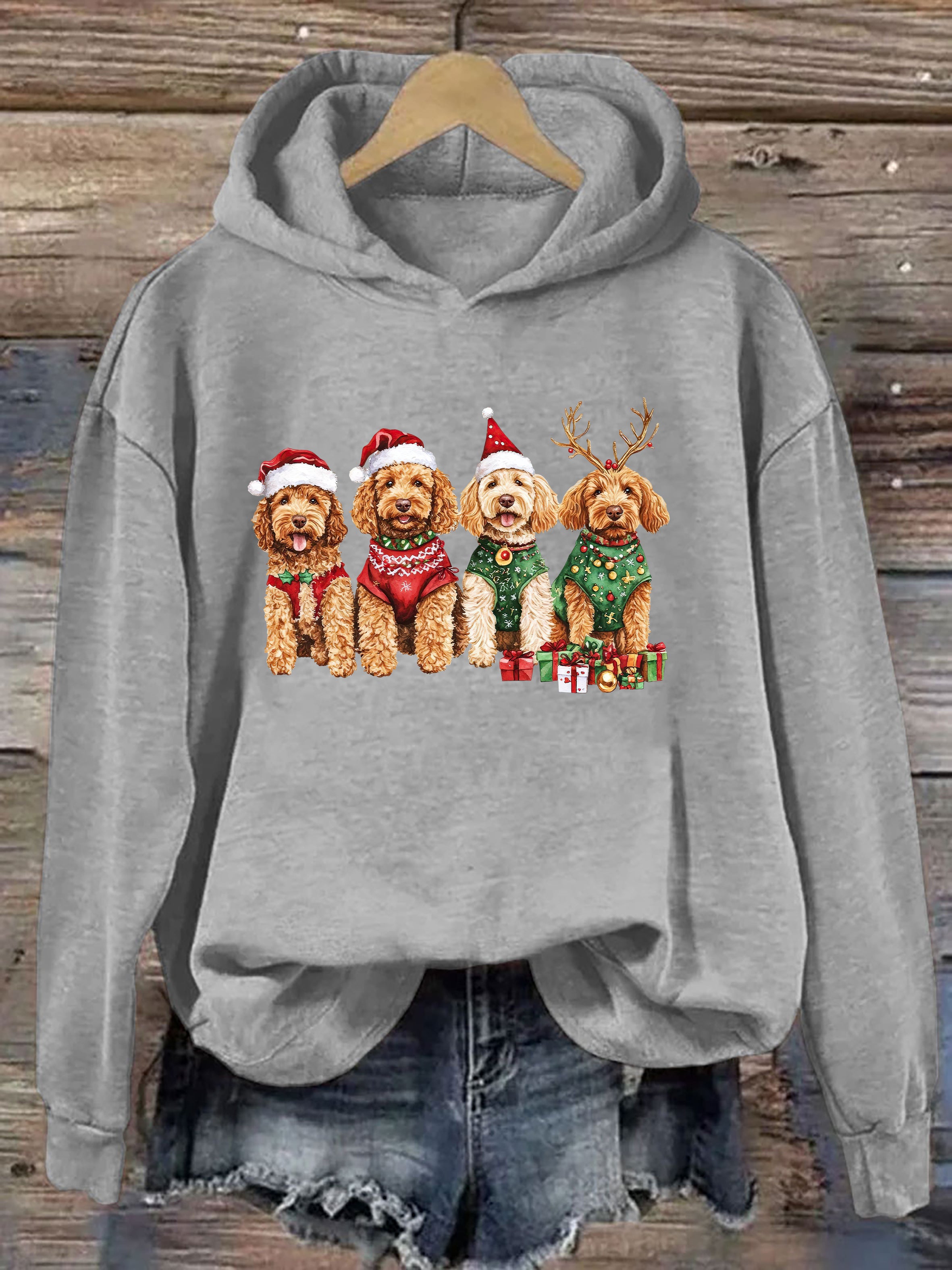 Christmas Dog Hoodie