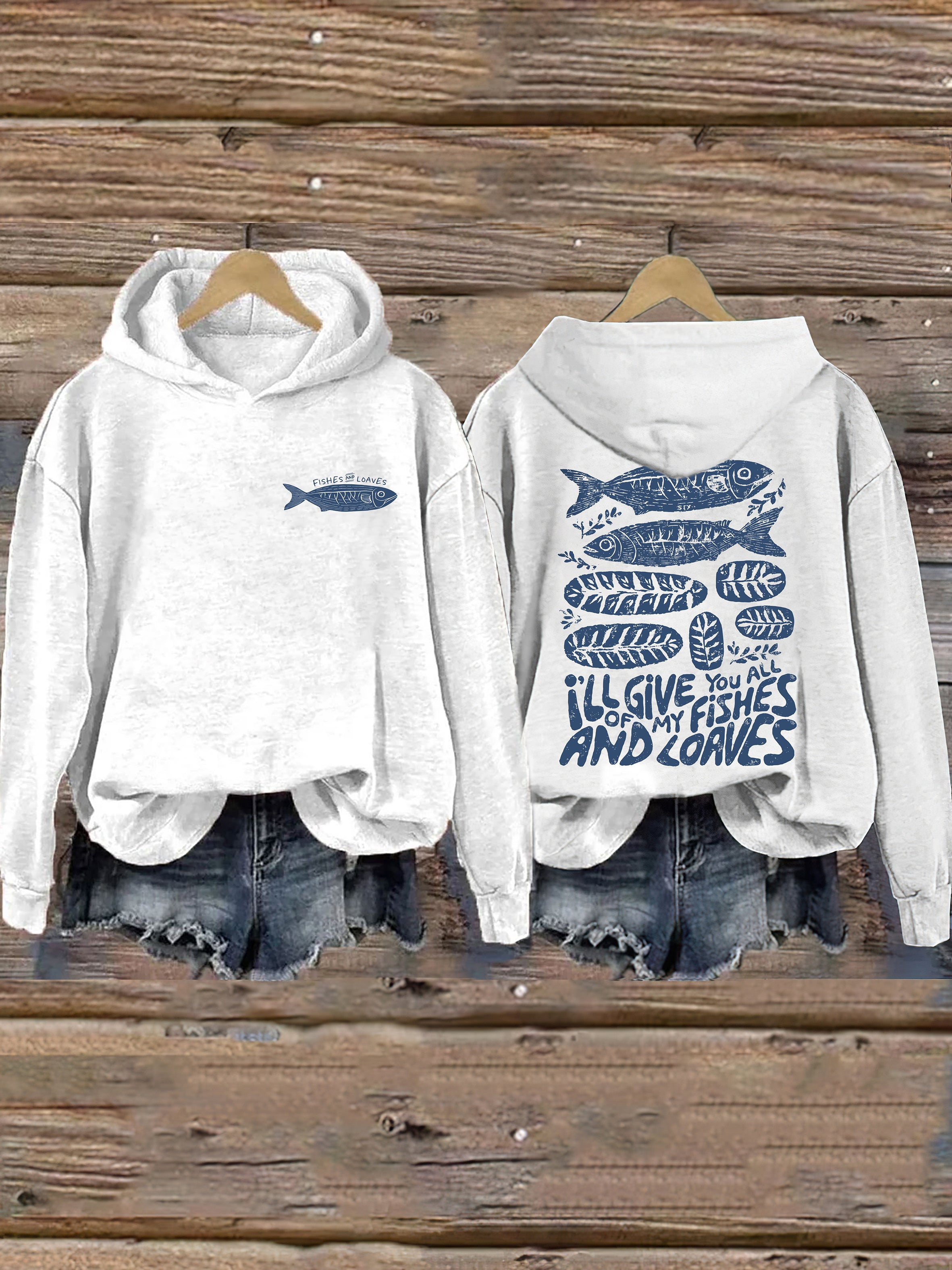 Fishes And Loaves Hoodie