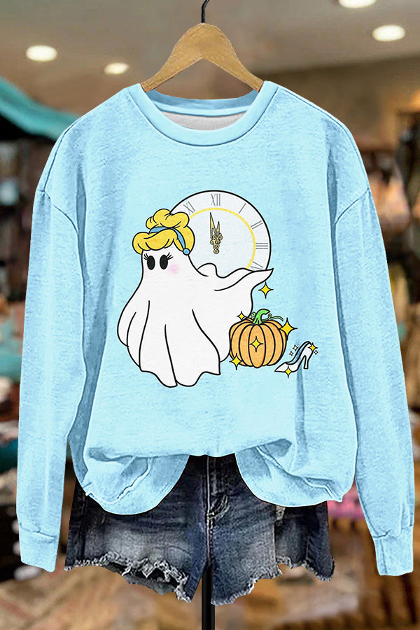 Halloween Cinderella Ghost Sweatshirt
