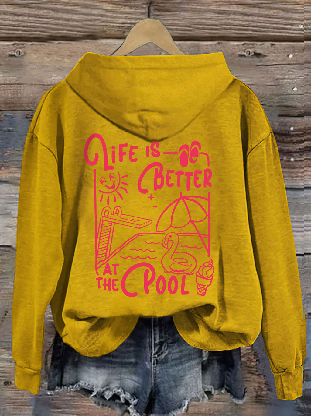 Life Is Better At The Pool Hoodie