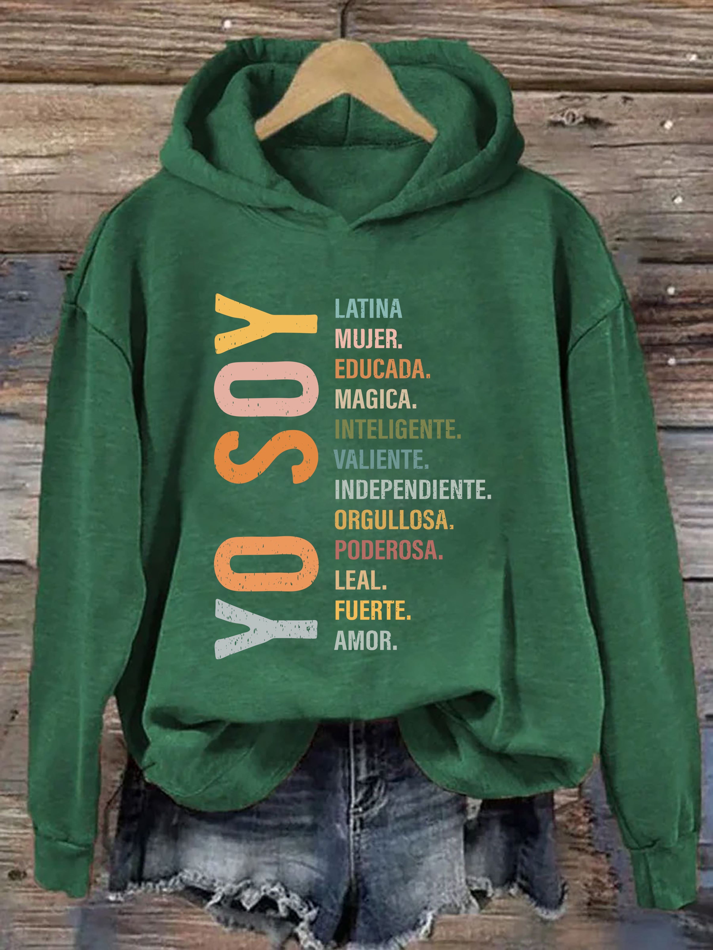 Yo Soy Latina Mujer Hoodie