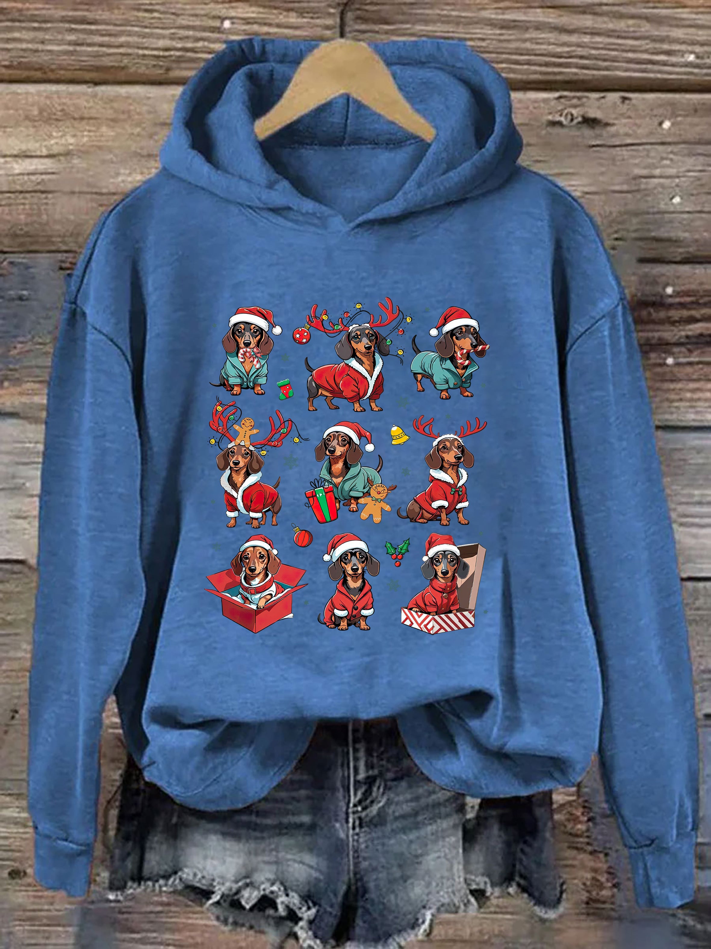 Dachshund Christmas Hoodie