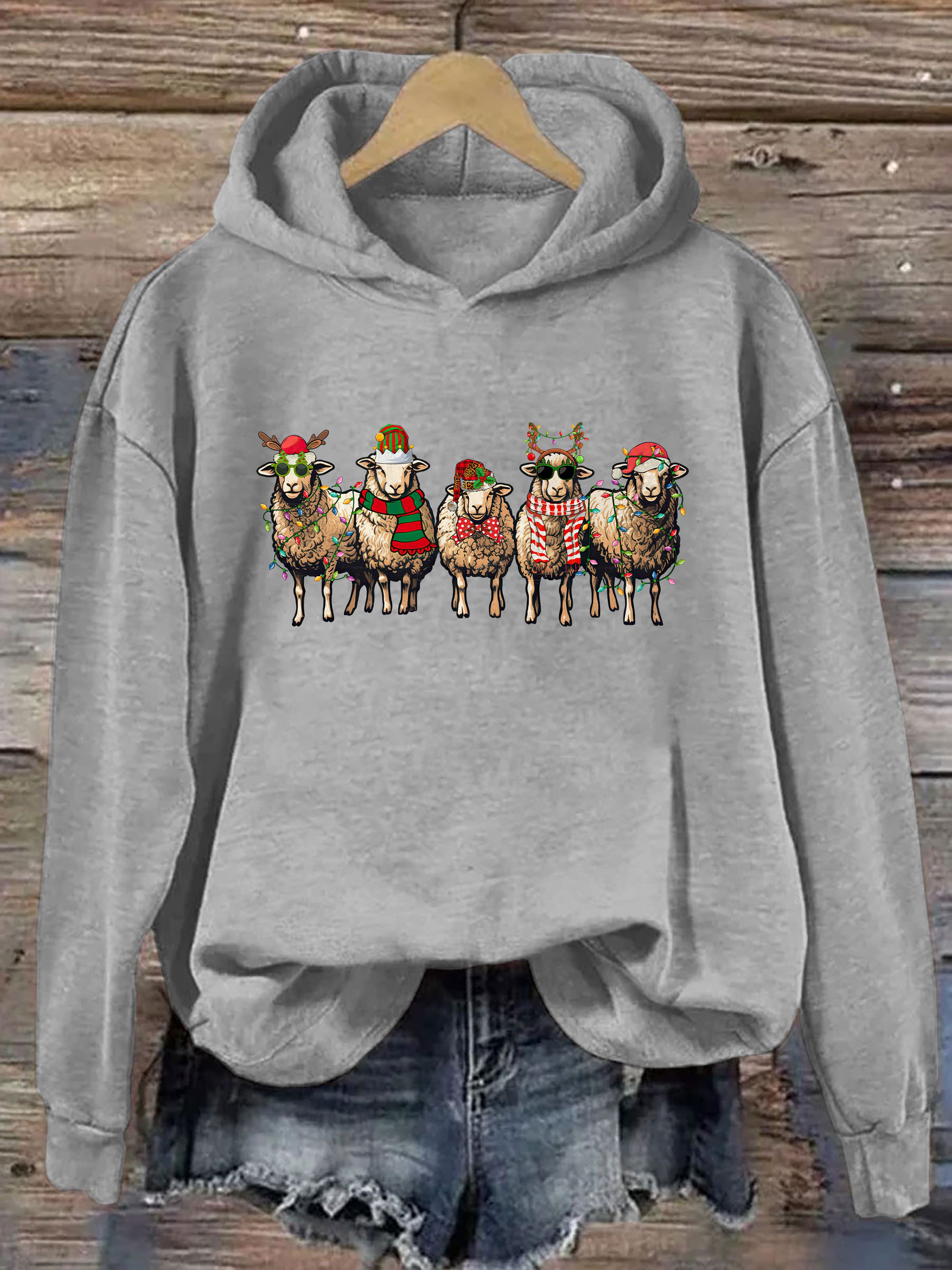 Sheep Christmas Hoodie