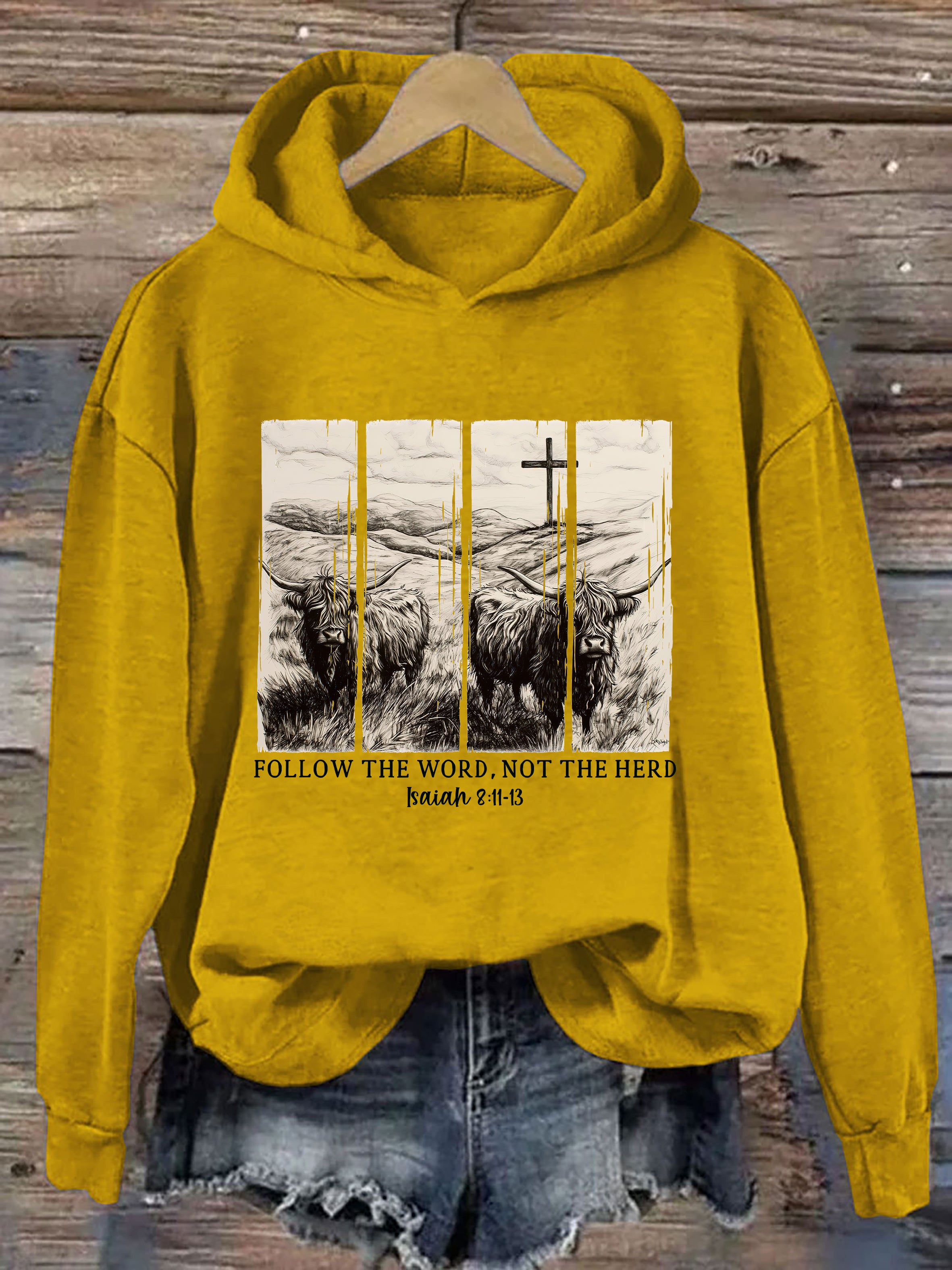 Follow The Word Not The Herd Hoodie