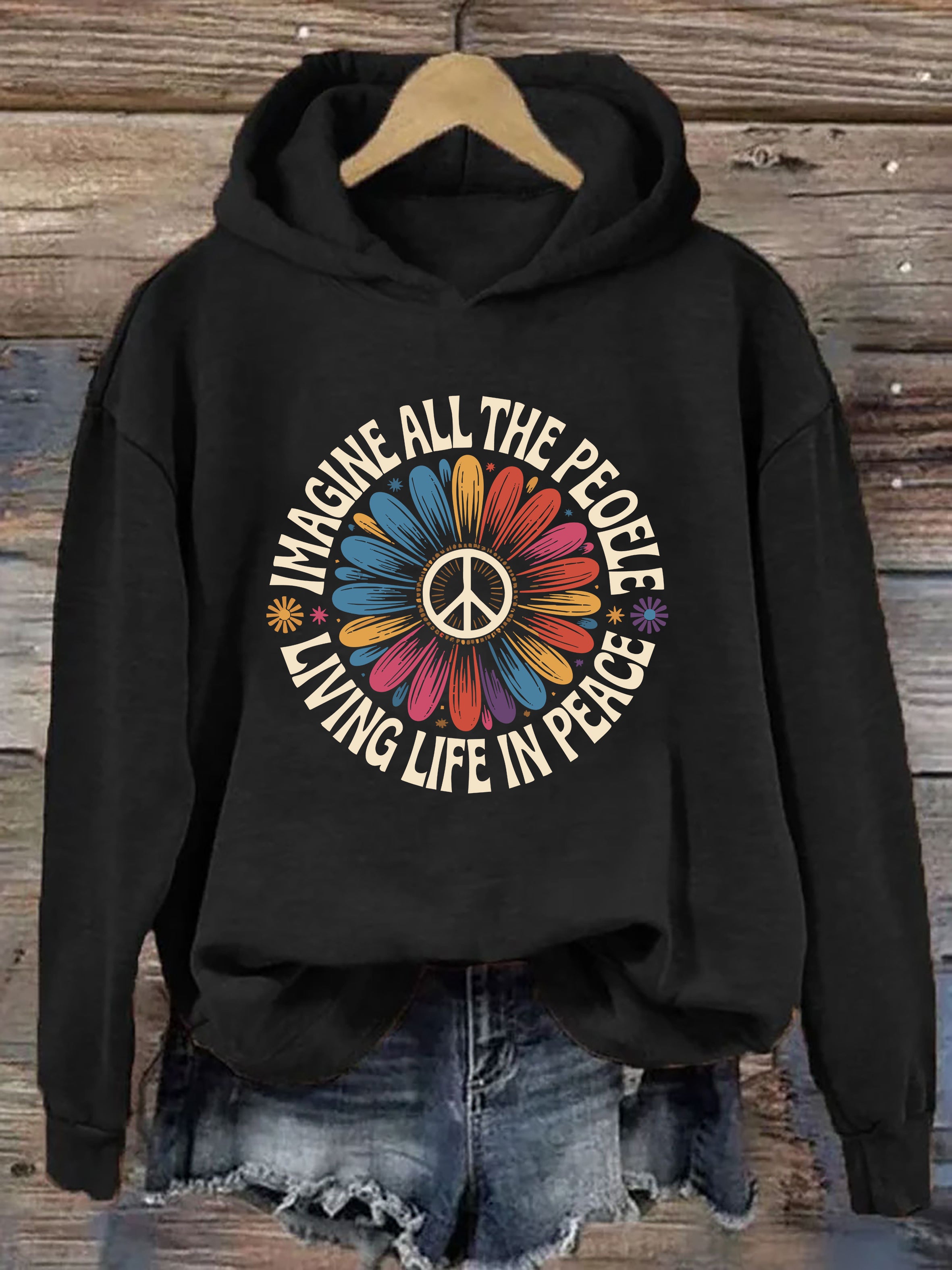 Imagine Peace Hoodie