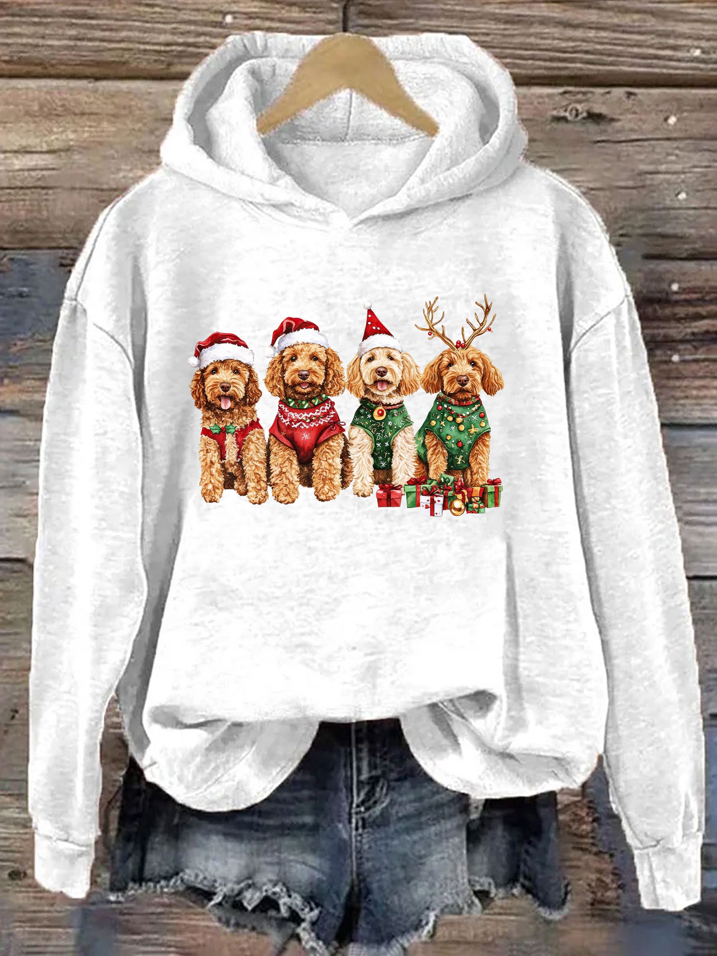 Christmas Dog Hoodie