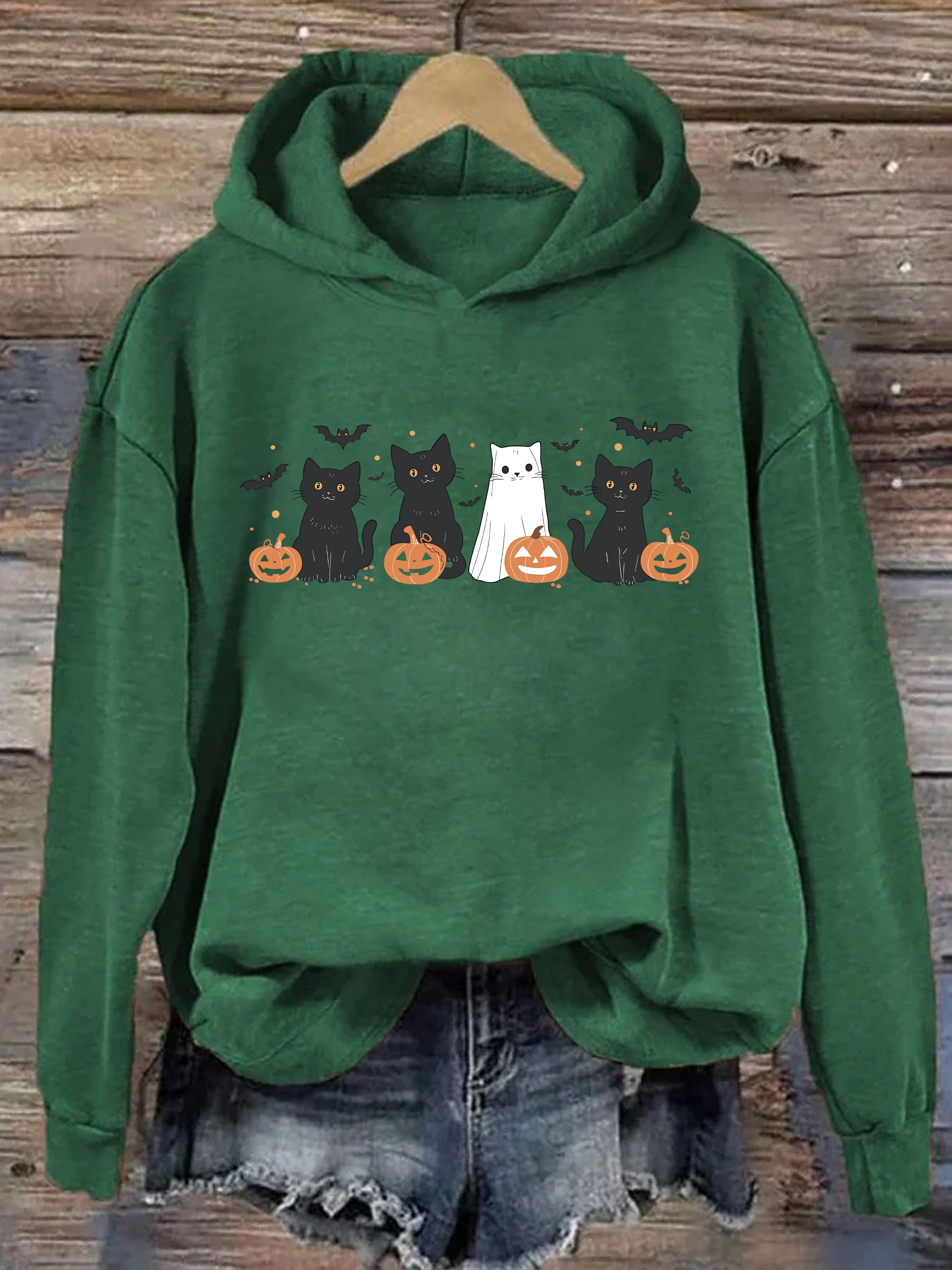 Halloween Cat Hoodie
