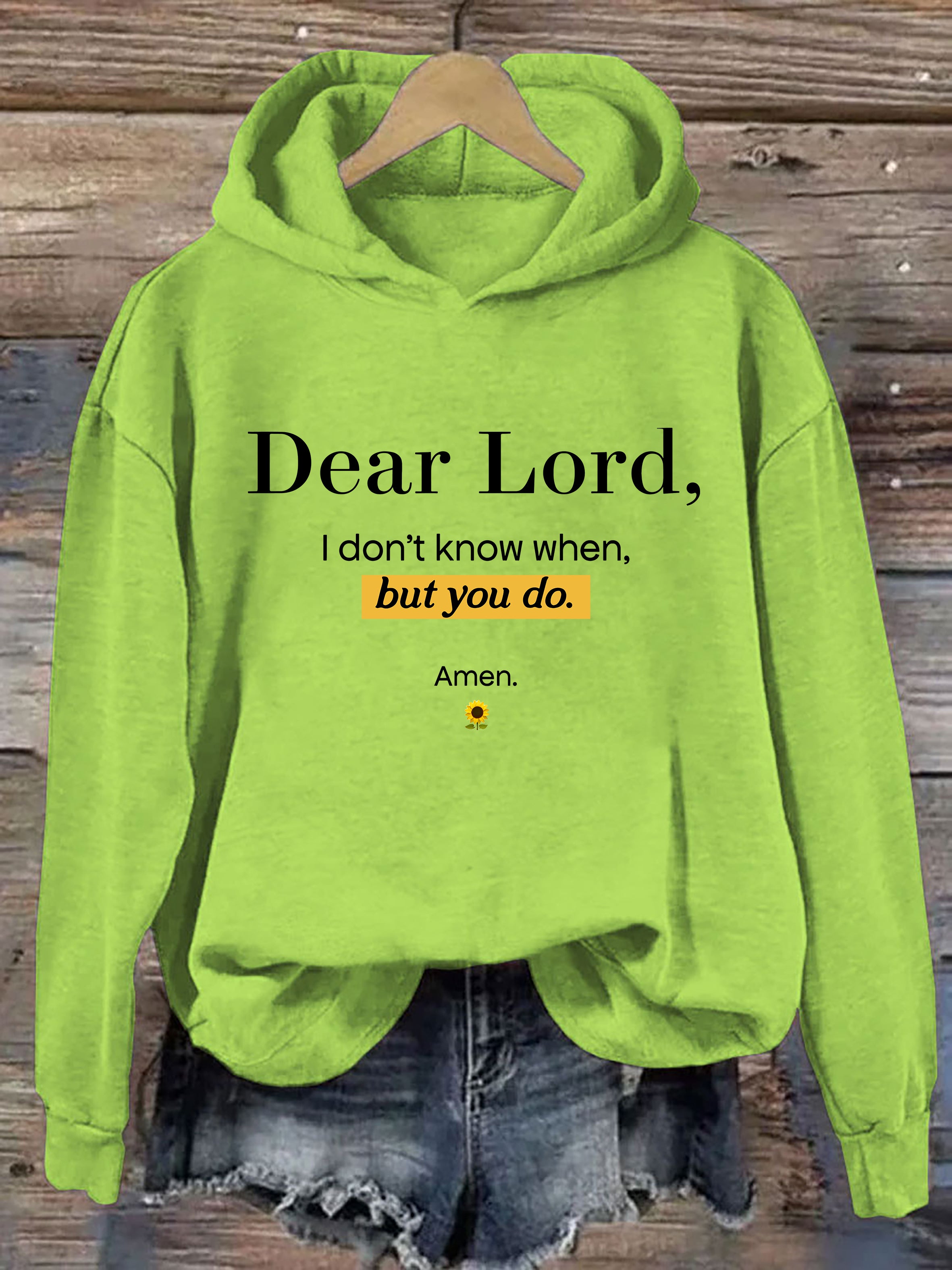 Dear Lord Faith Hoodie