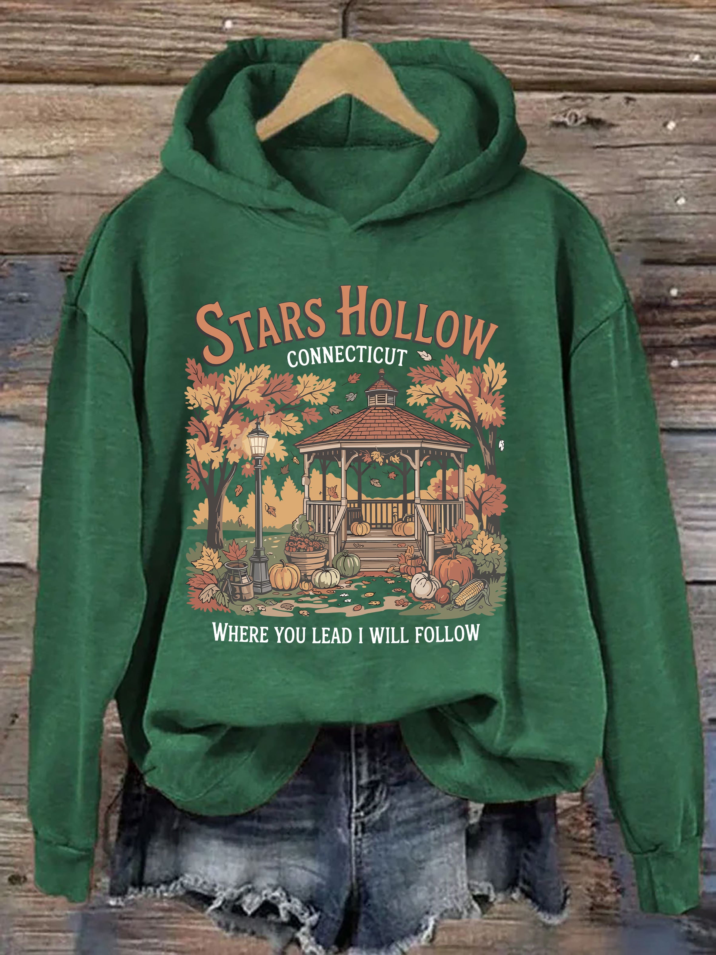 Stars Hollow Where You Lead I Will Follow Hoodie