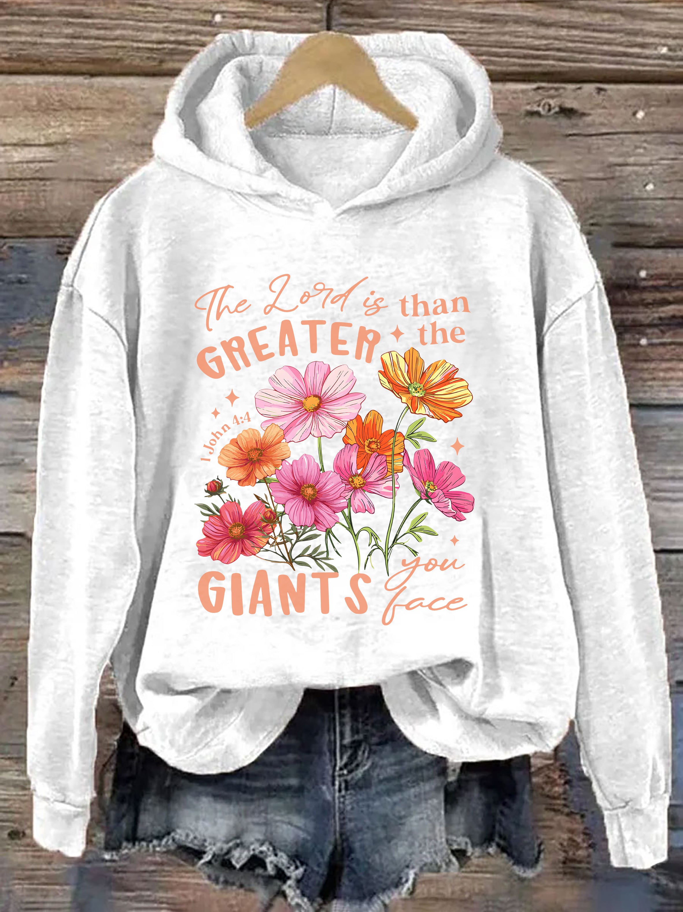 The Lord Is Greater Hoodie