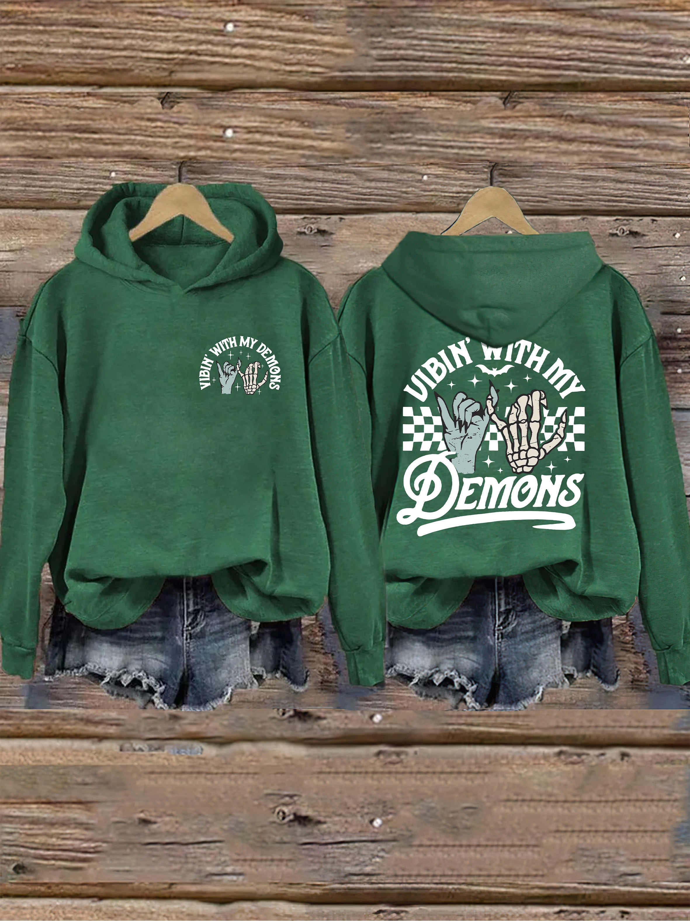 Vibin' With My Demons Hoodie