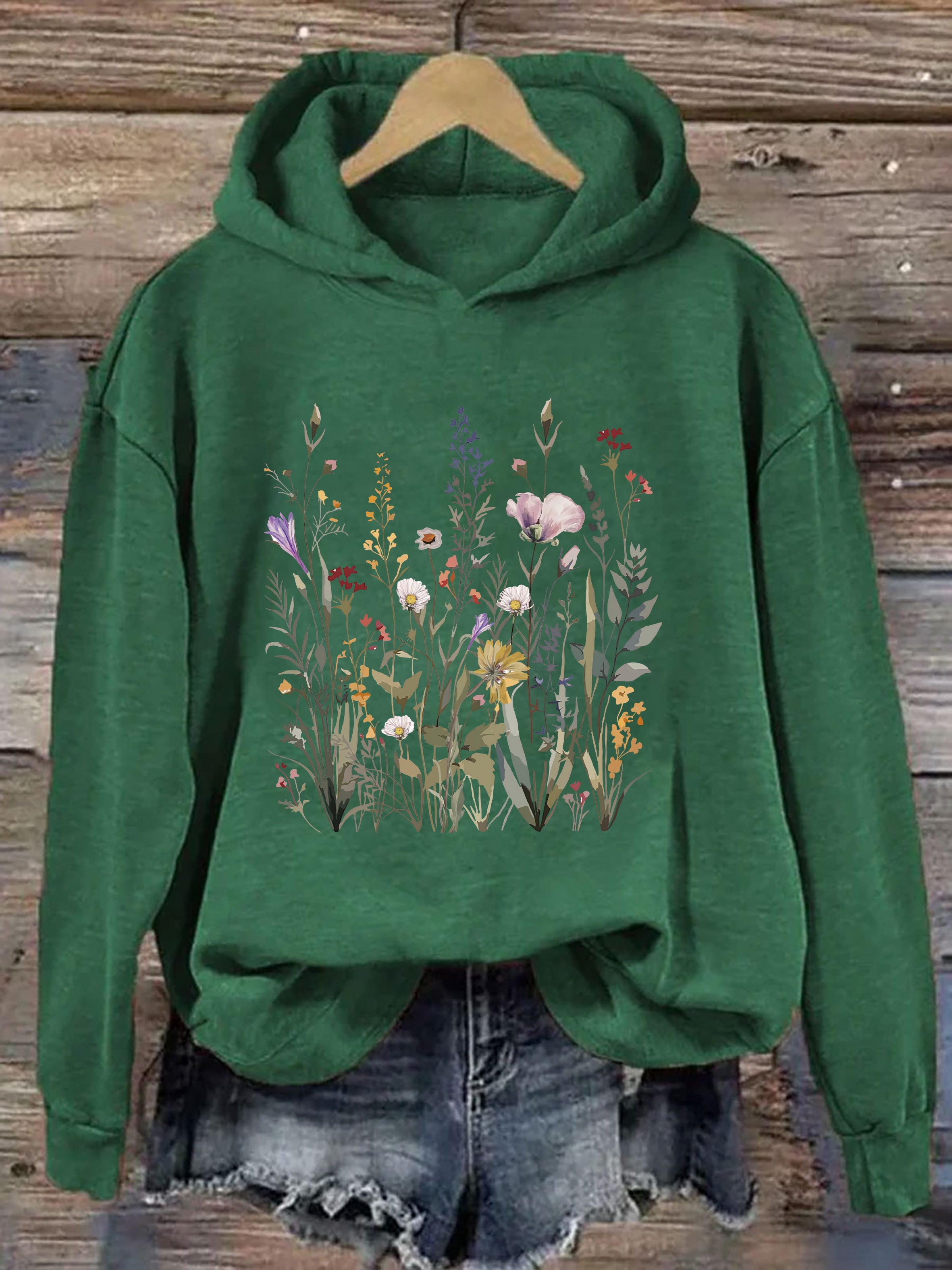 Pressed Flowers Hoodie
