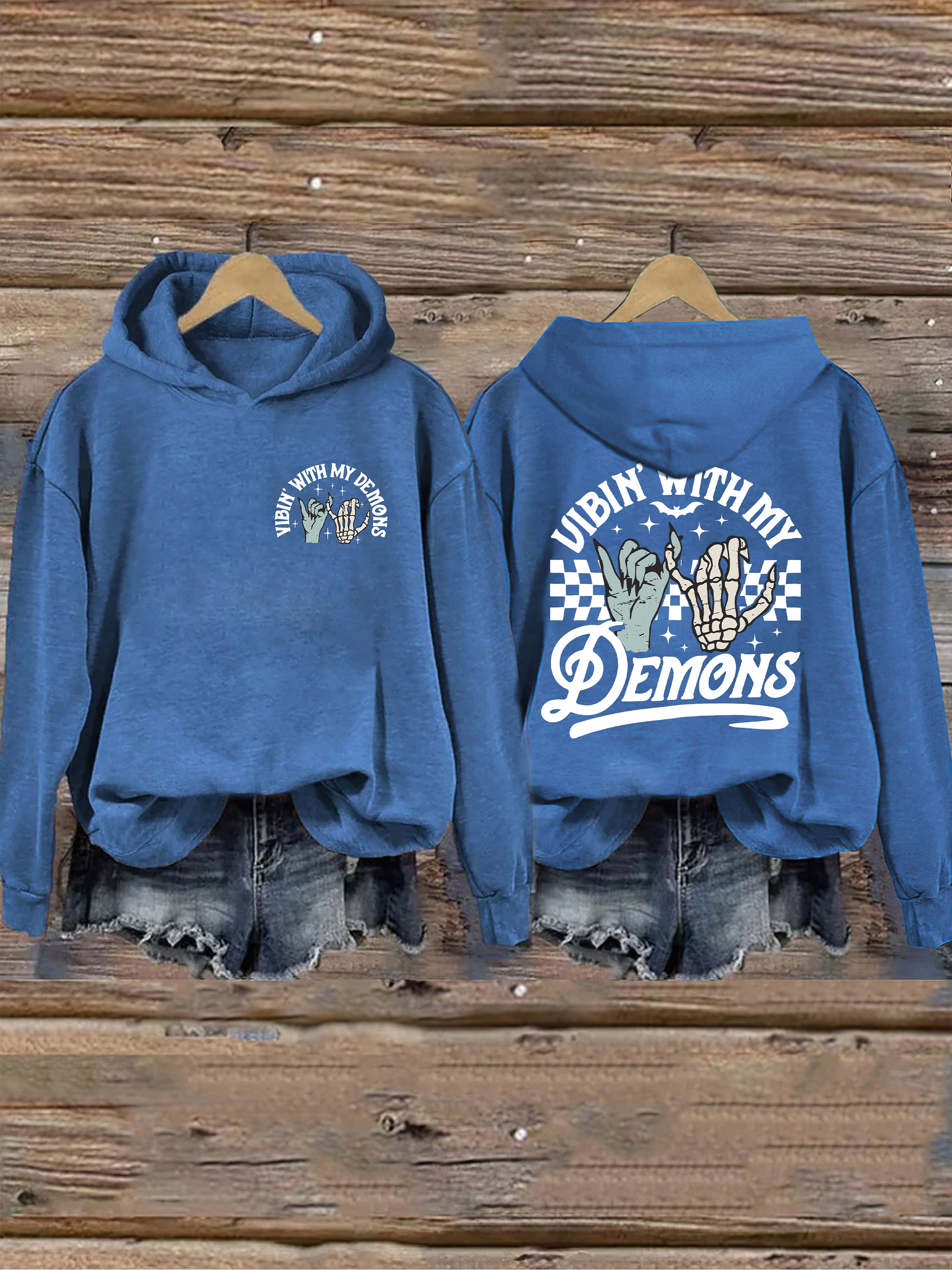 Vibin' With My Demons Hoodie