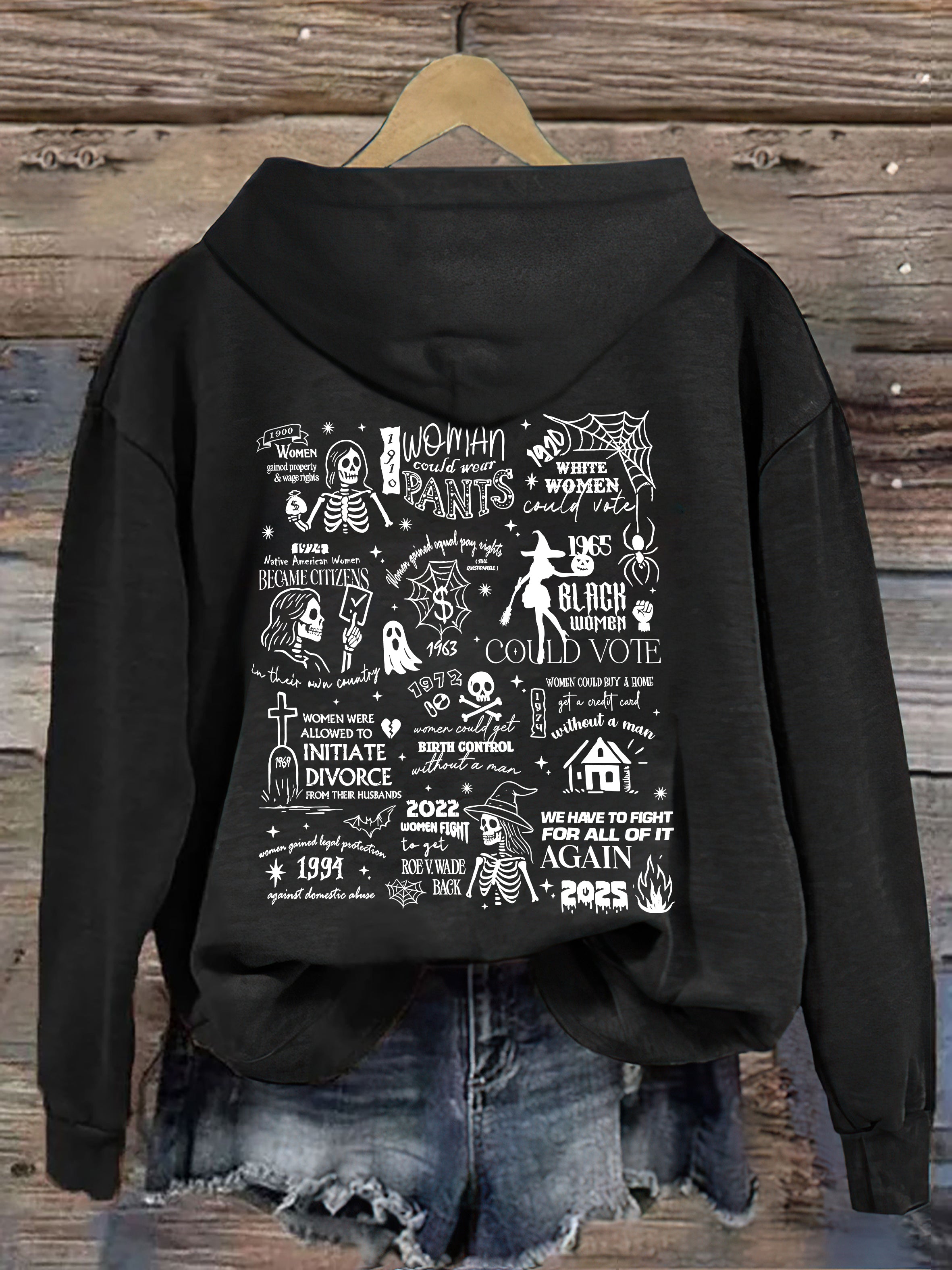 They Didn't Burn Witches They Burned Women Hoodie