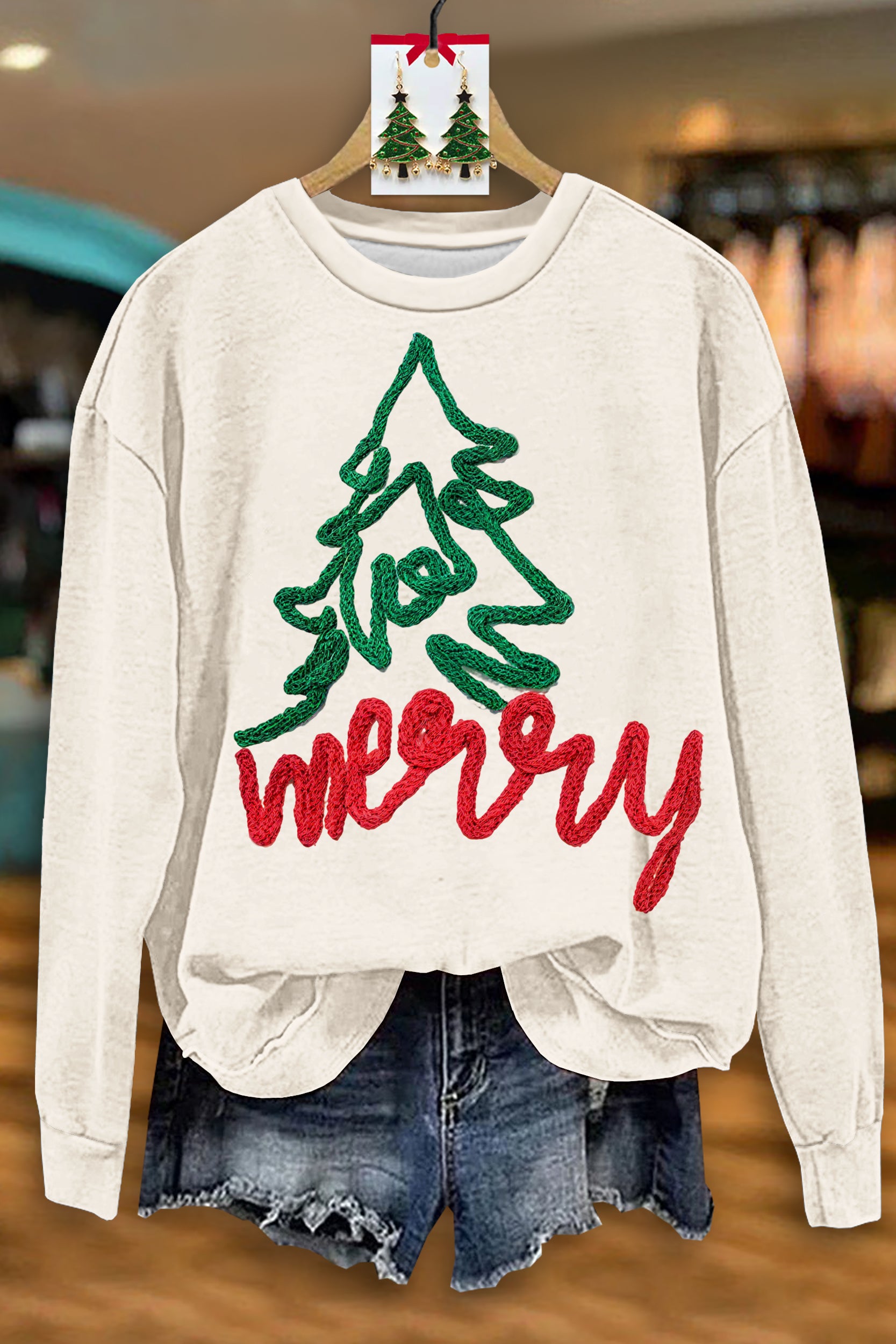 Classic Christmas Tree Sweatshirt