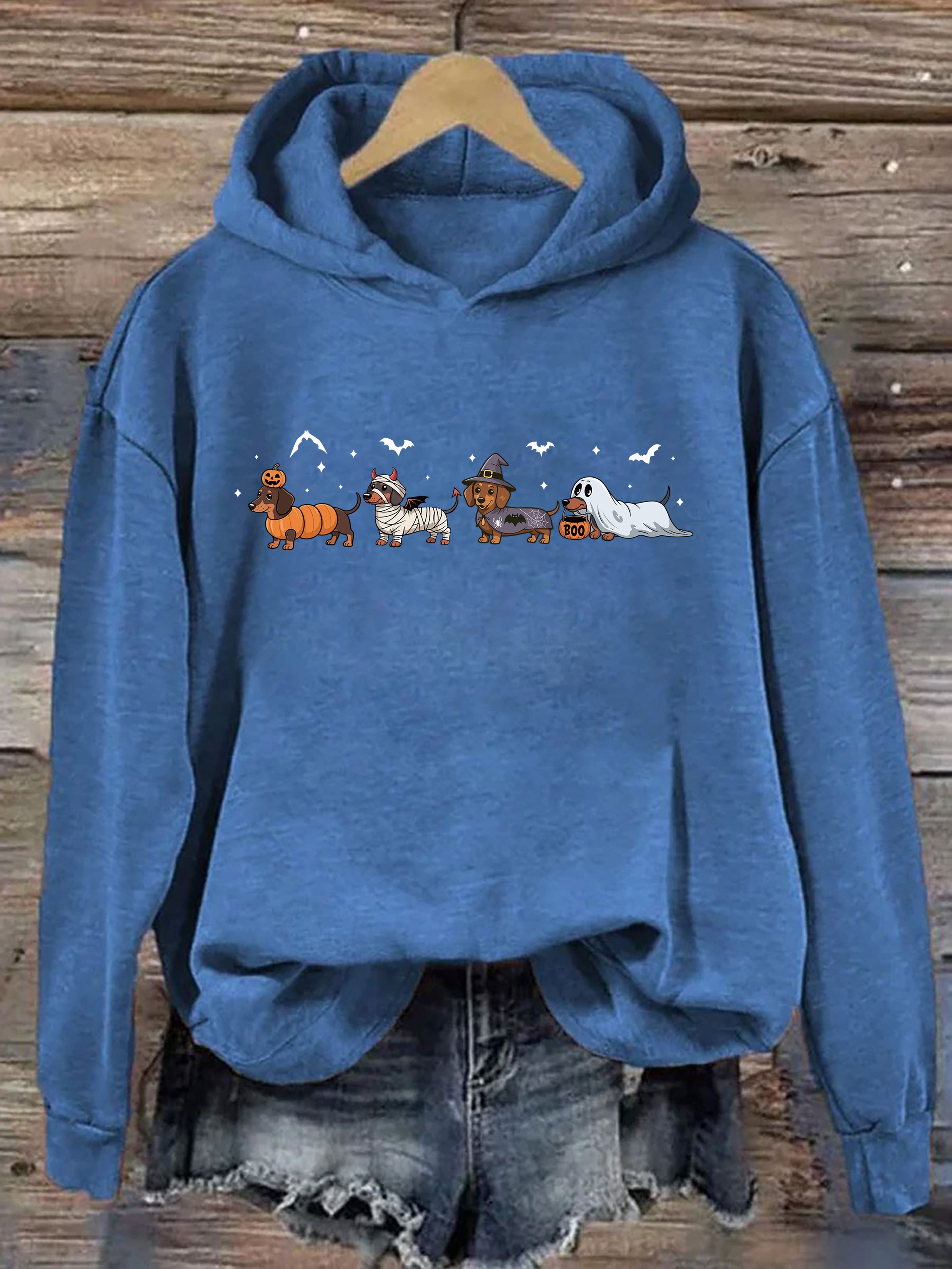 Halloween Dachshund Hoodie