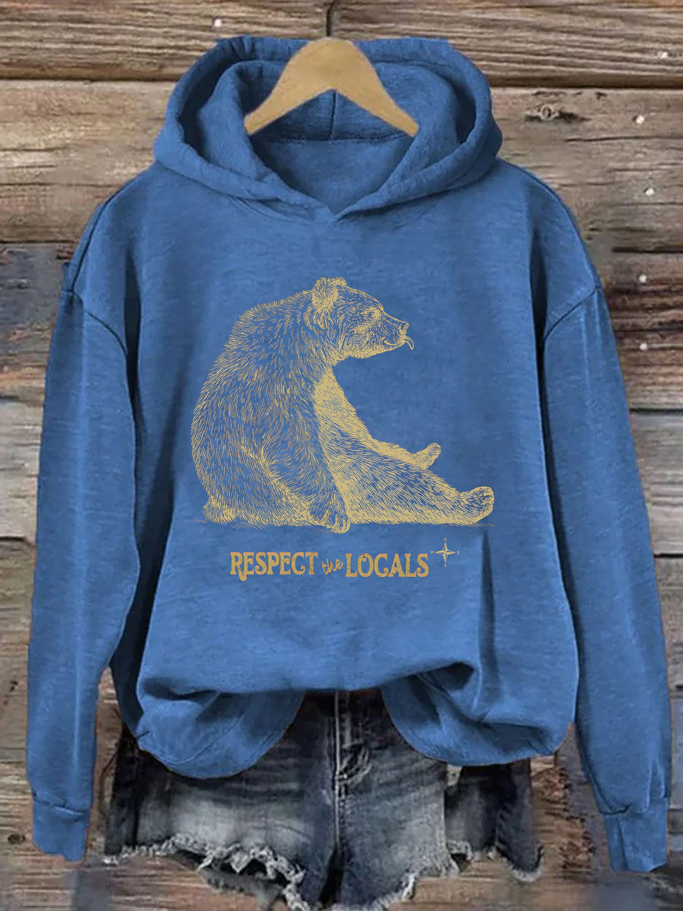 Respect The Local Wildlife Hoodie
