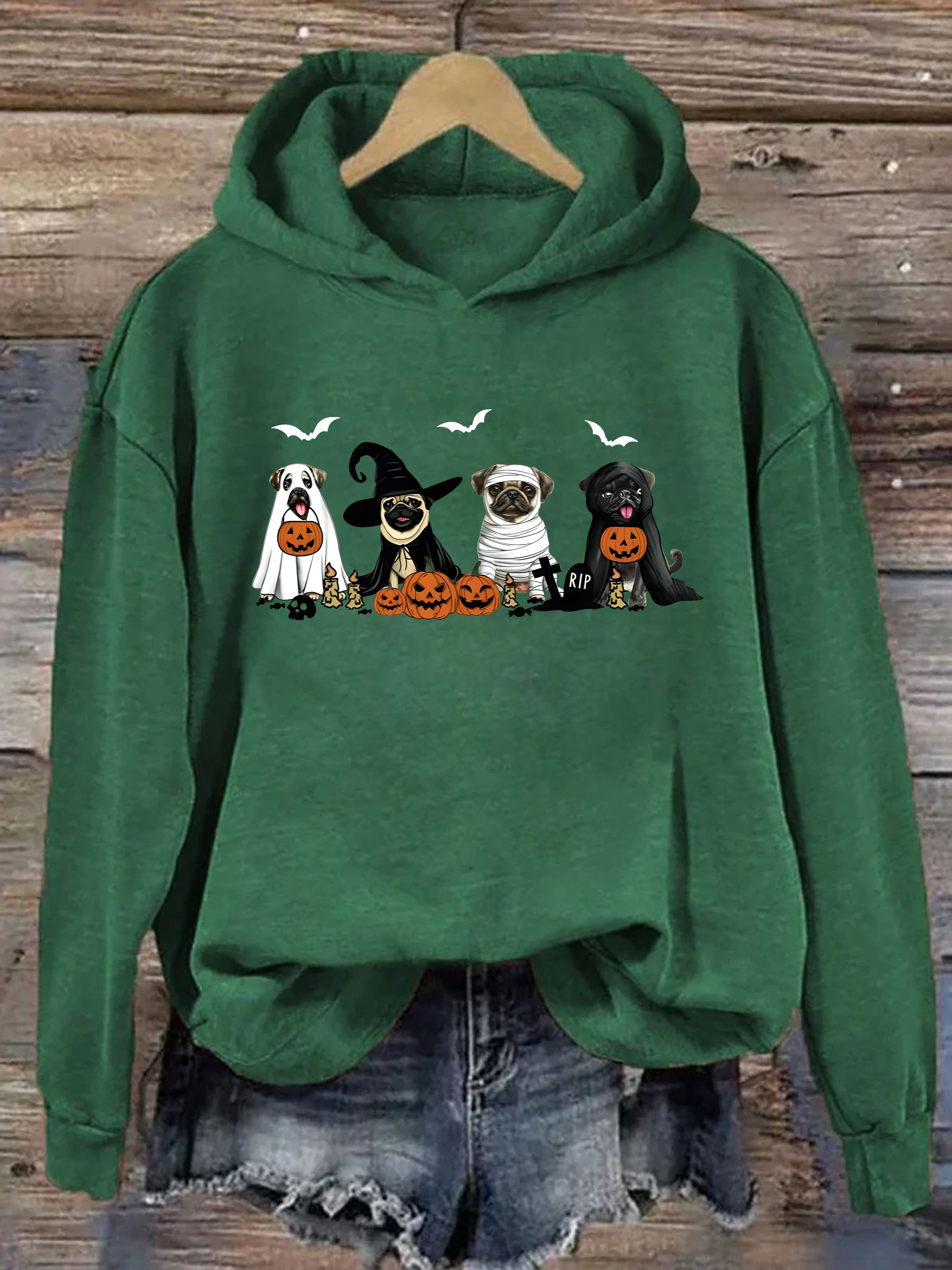 Pug Halloween Hoodie