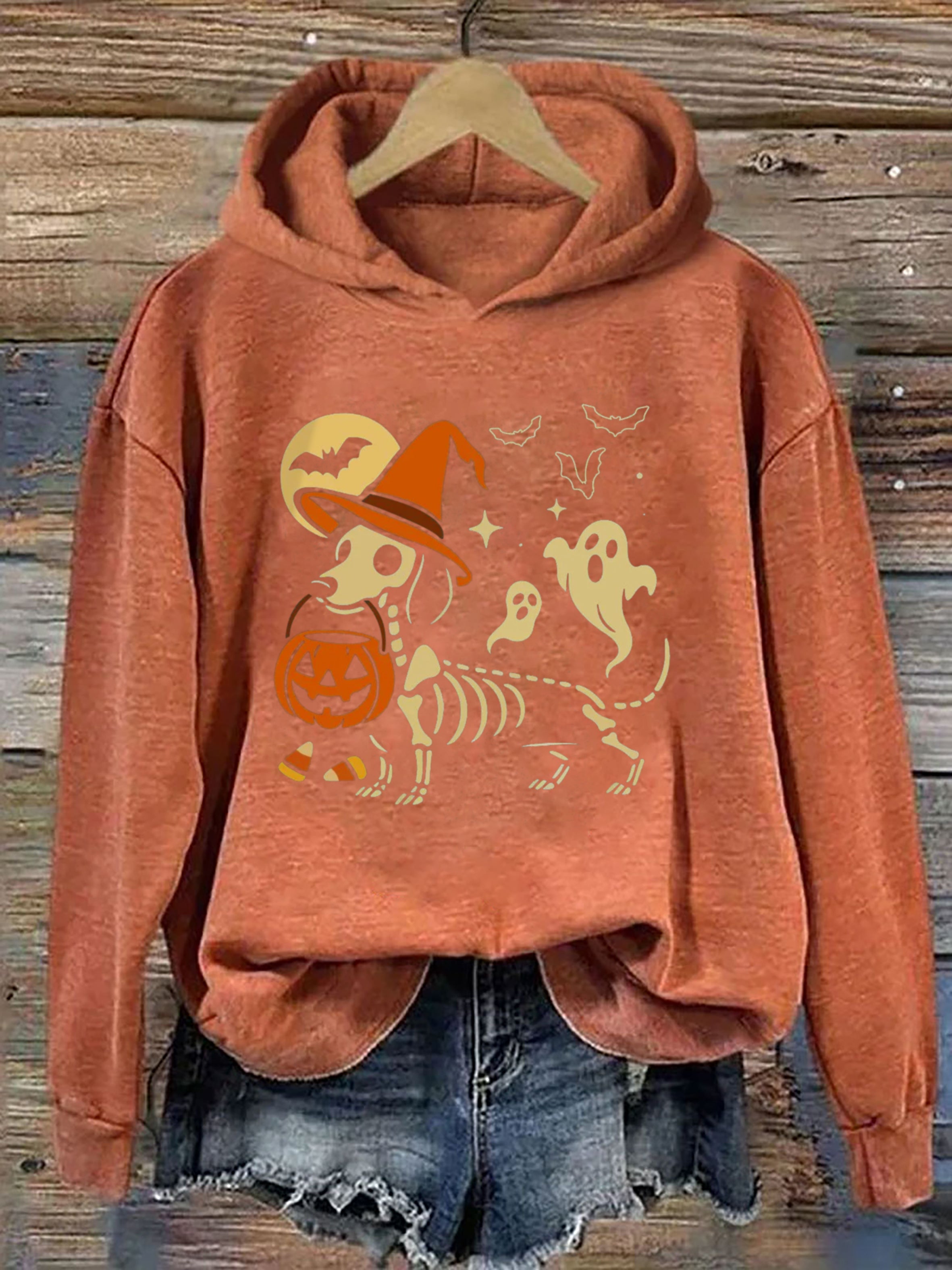 Dachshund Skeleton Hoodie