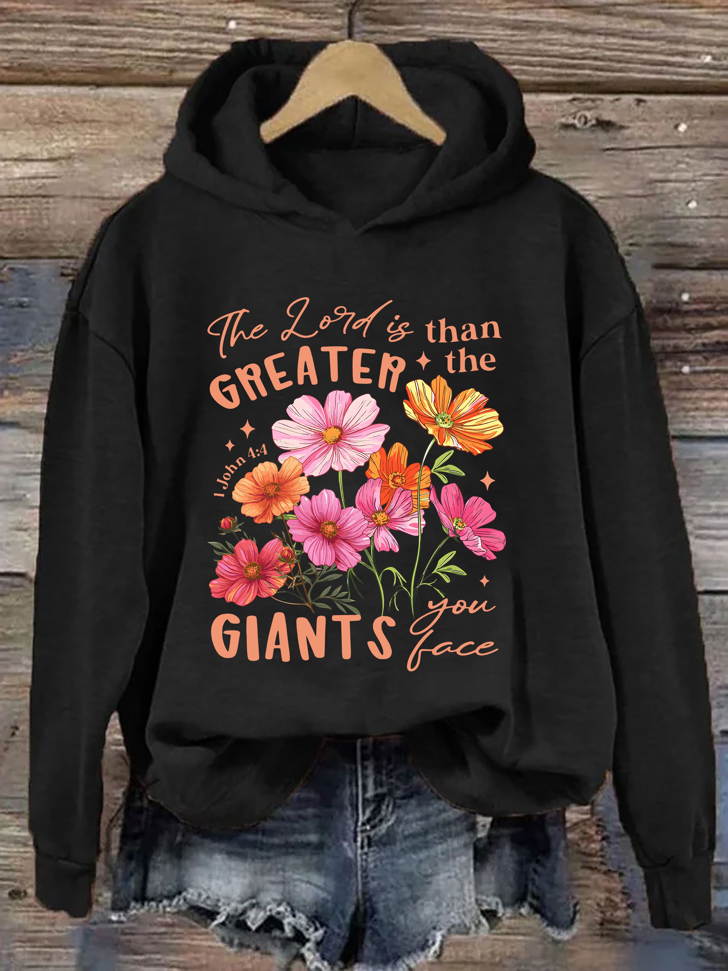 The Lord Is Greater Hoodie