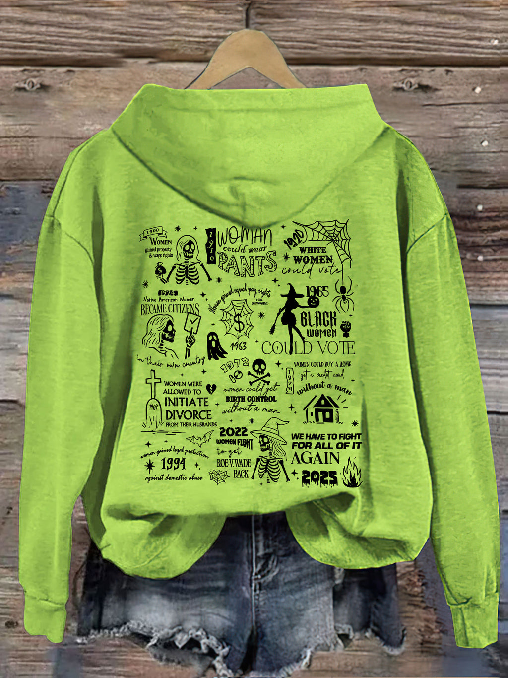 They Didn't Burn Witches They Burned Women Hoodie