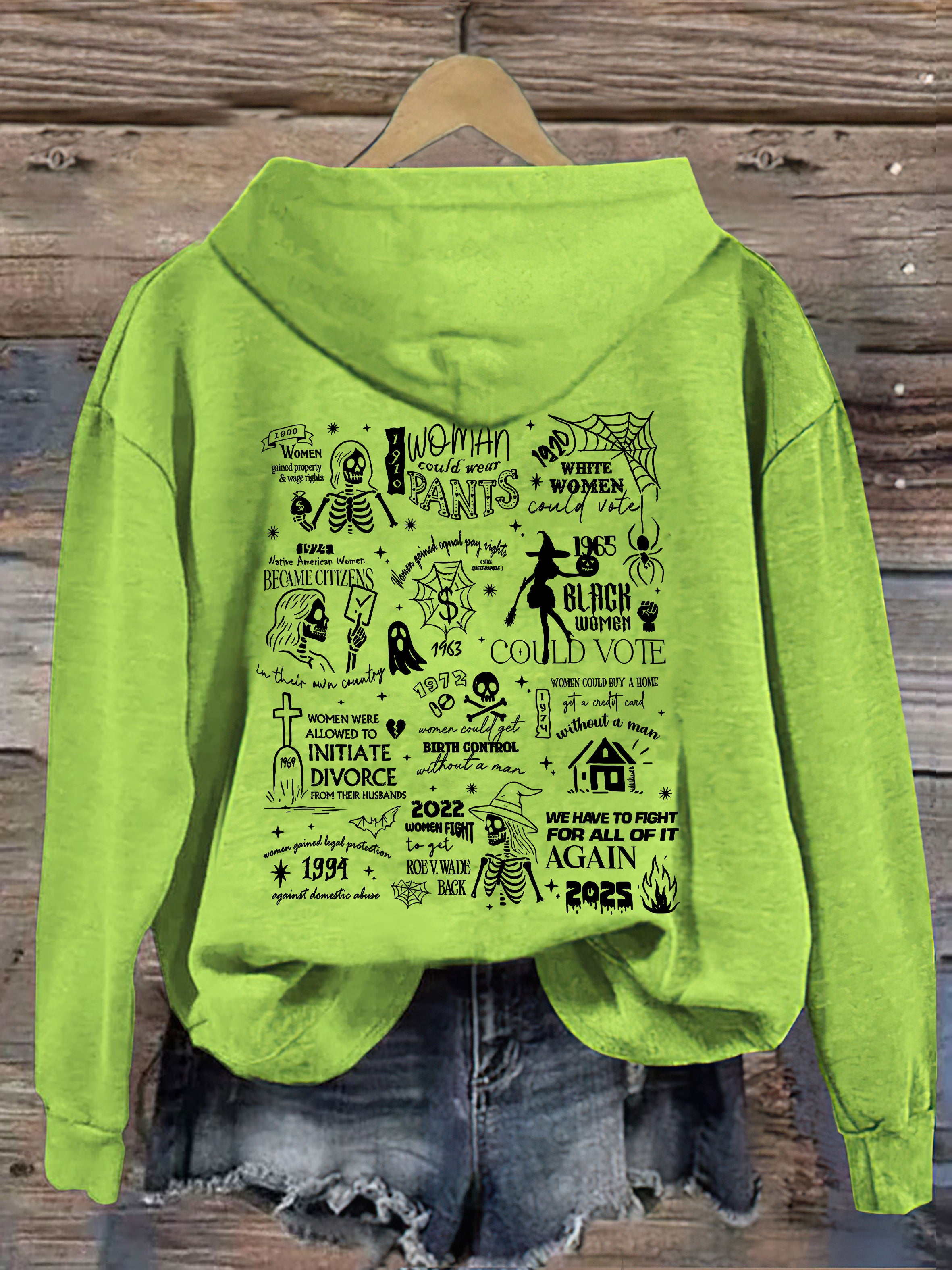 They Didn't Burn Witches They Burned Women Hoodie